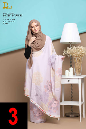 BATIK D' LUKIS TIE 14 CREPE