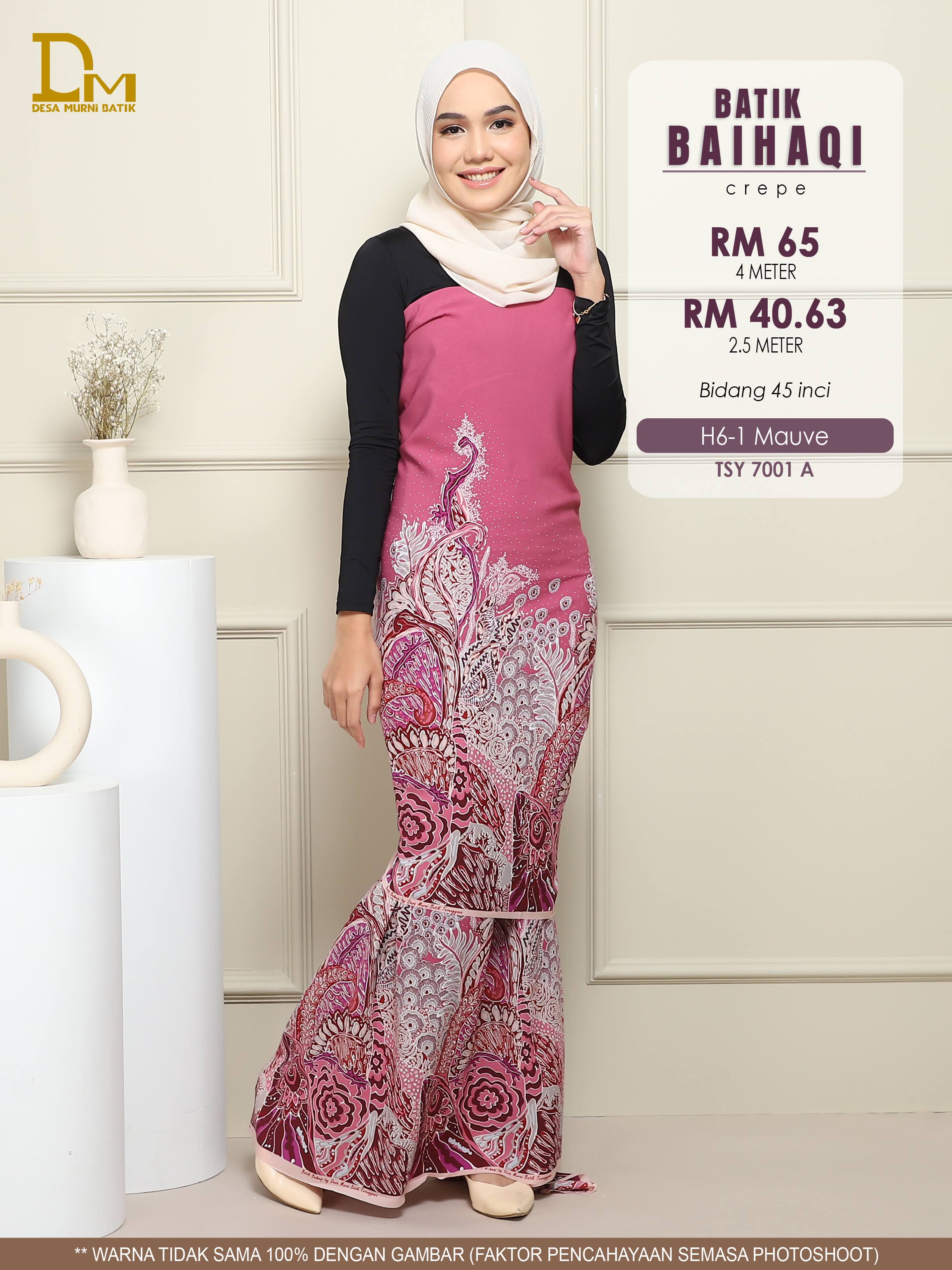BAIHAQI H 6-1 MAUVE