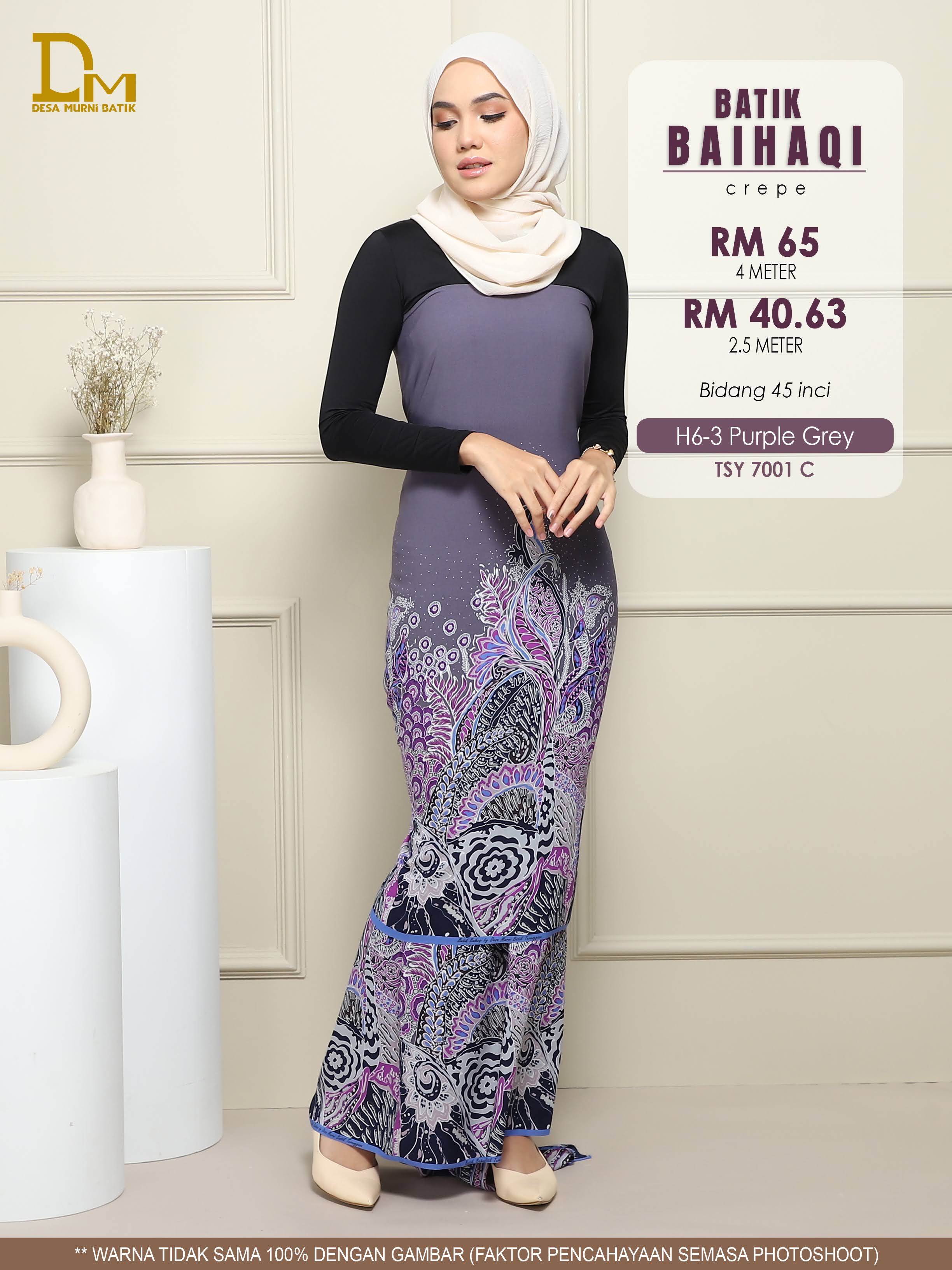BAIHAQI H 6-3 KELABU UNGU