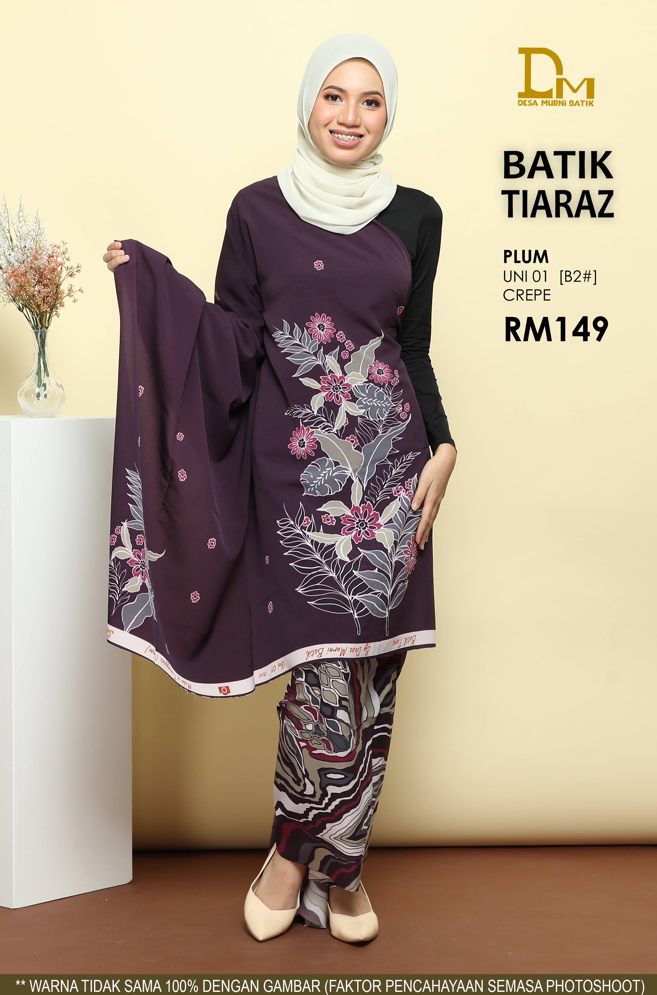 BATIK TIARAZ CREPE UNI 01