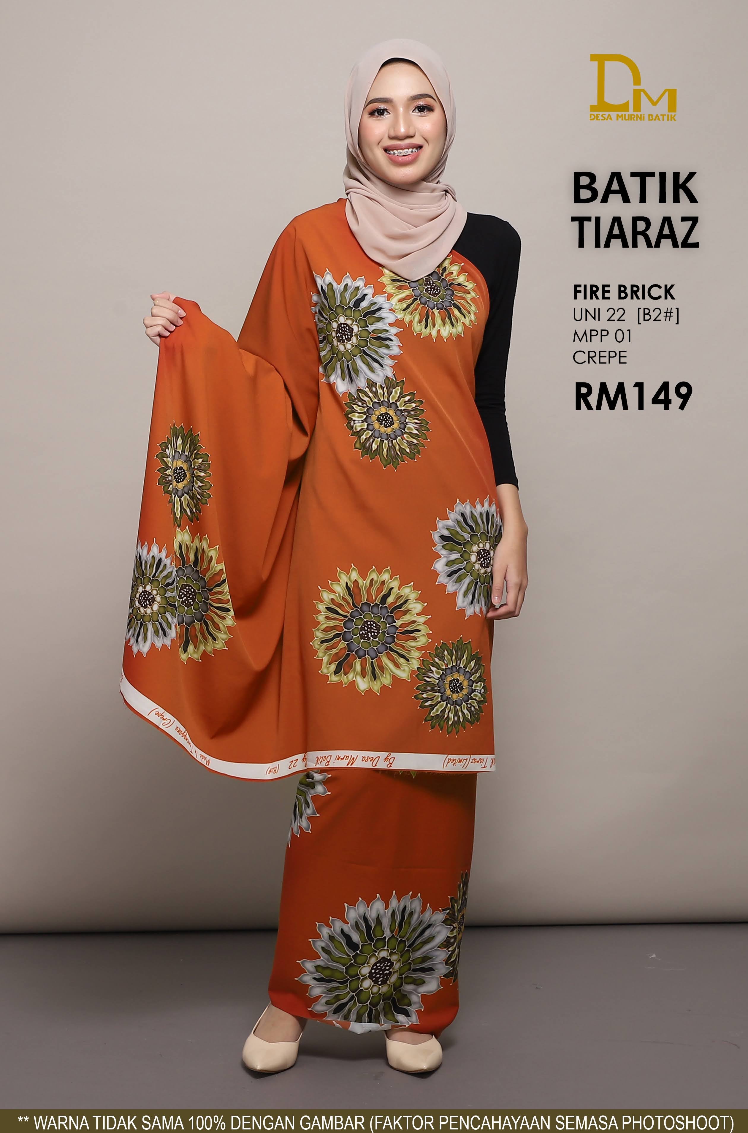 BATIK TIARAZ CREPE UNI 22