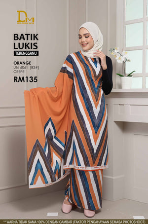BATIK LUKIS TERENGGANU CREPE UNI 6061