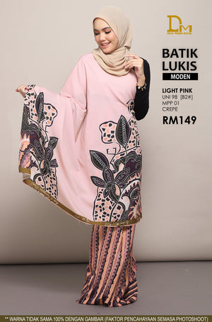 BATIK LUKIS MODEN CREPE UNI 98