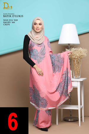 BATIK D' LUKIS WAN 012 CREPE