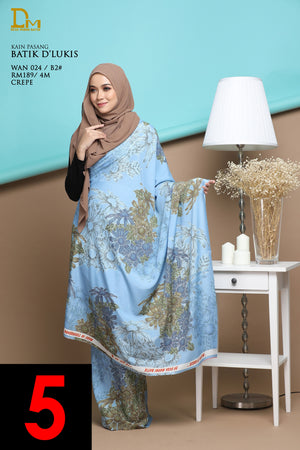 BATIK D' LUKIS WAN 024 CREPE