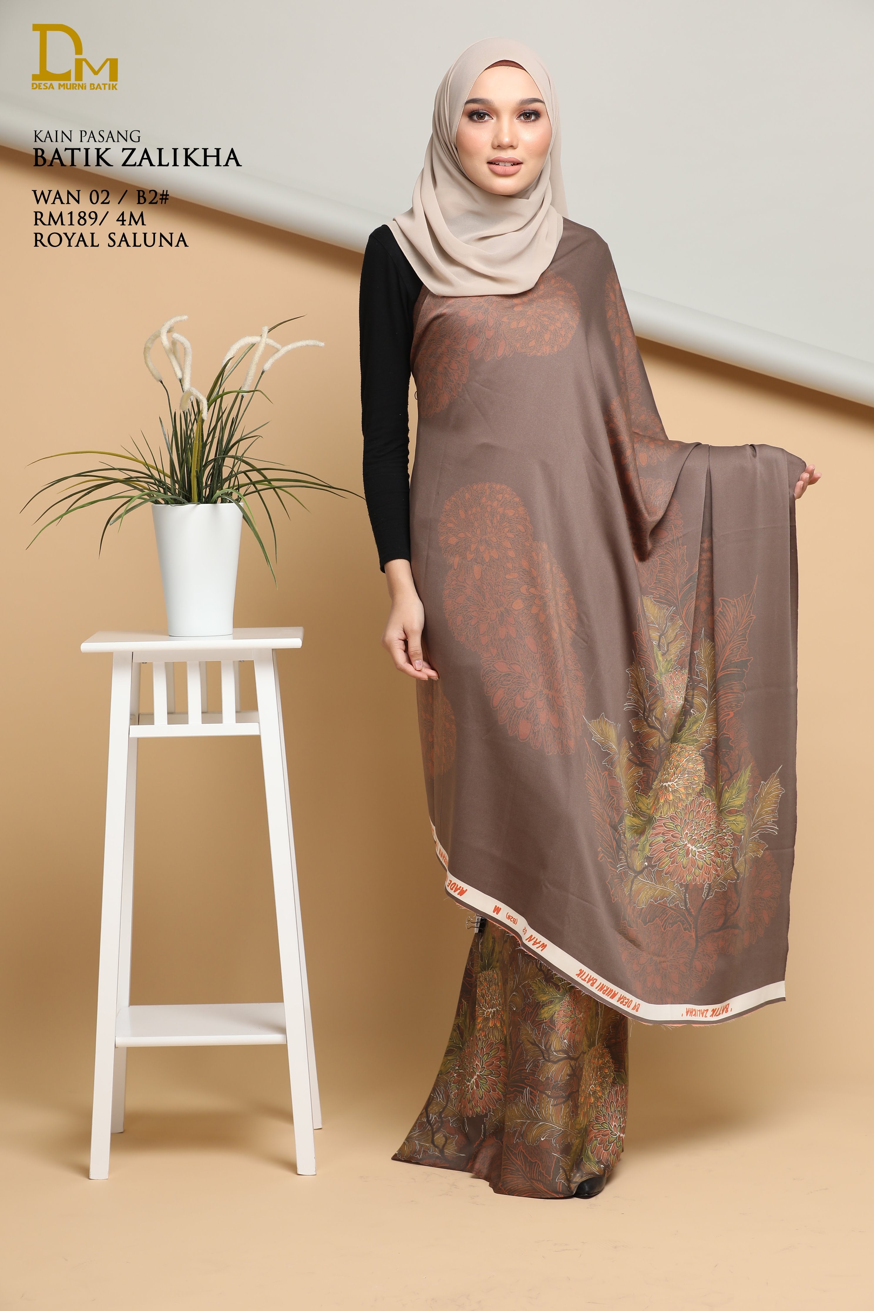 BATIK ZALIKHA WAN 02 ROYAL SALUNA
