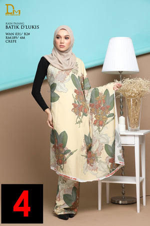 BATIK D' LUKIS WAN 031 CREPE
