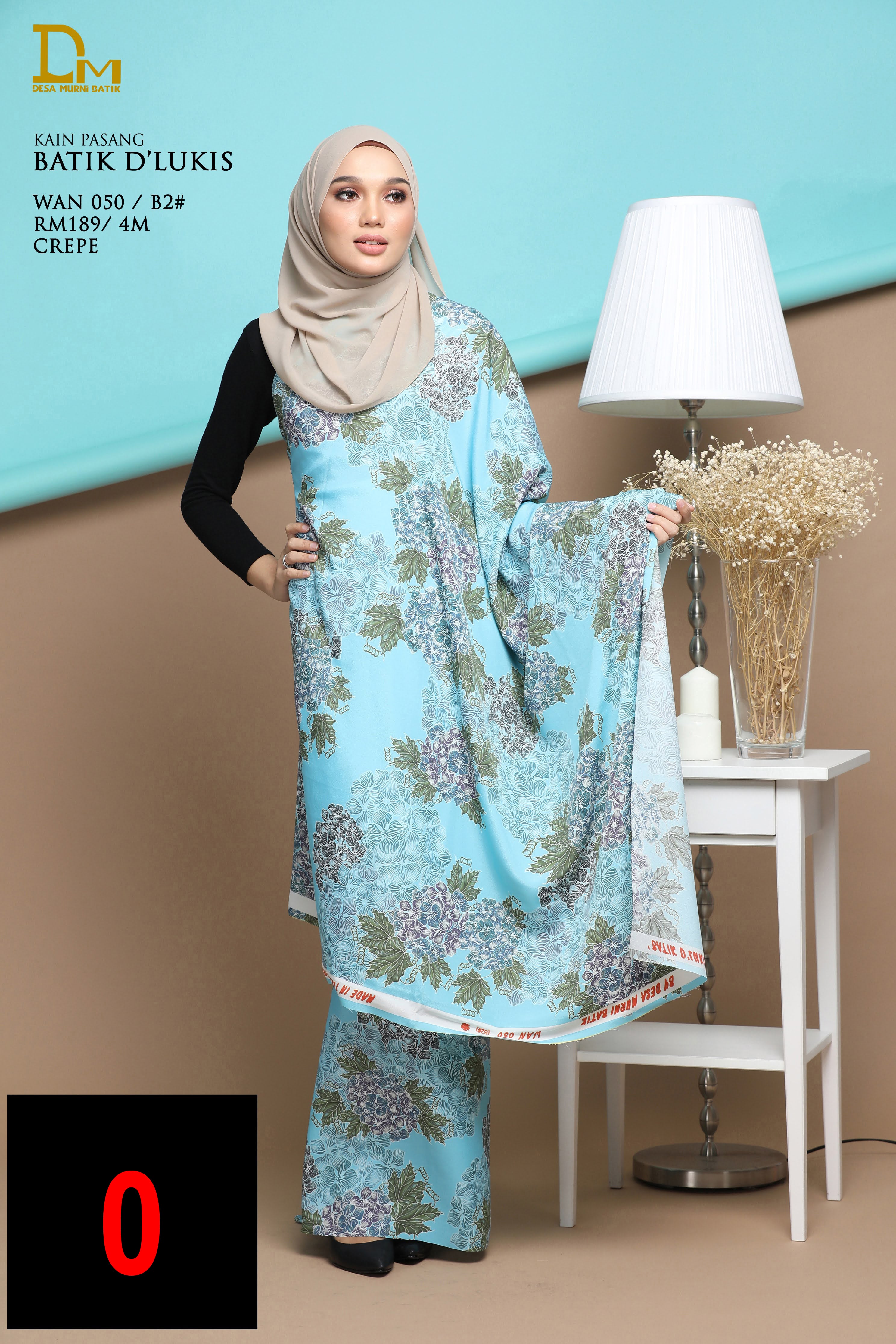 BATIK D' LUKIS WAN 050 CREPE