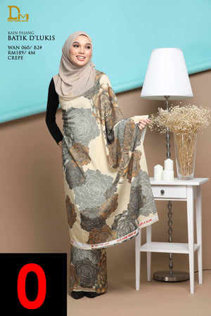 BATIK D' LUKIS WAN 060 CREPE