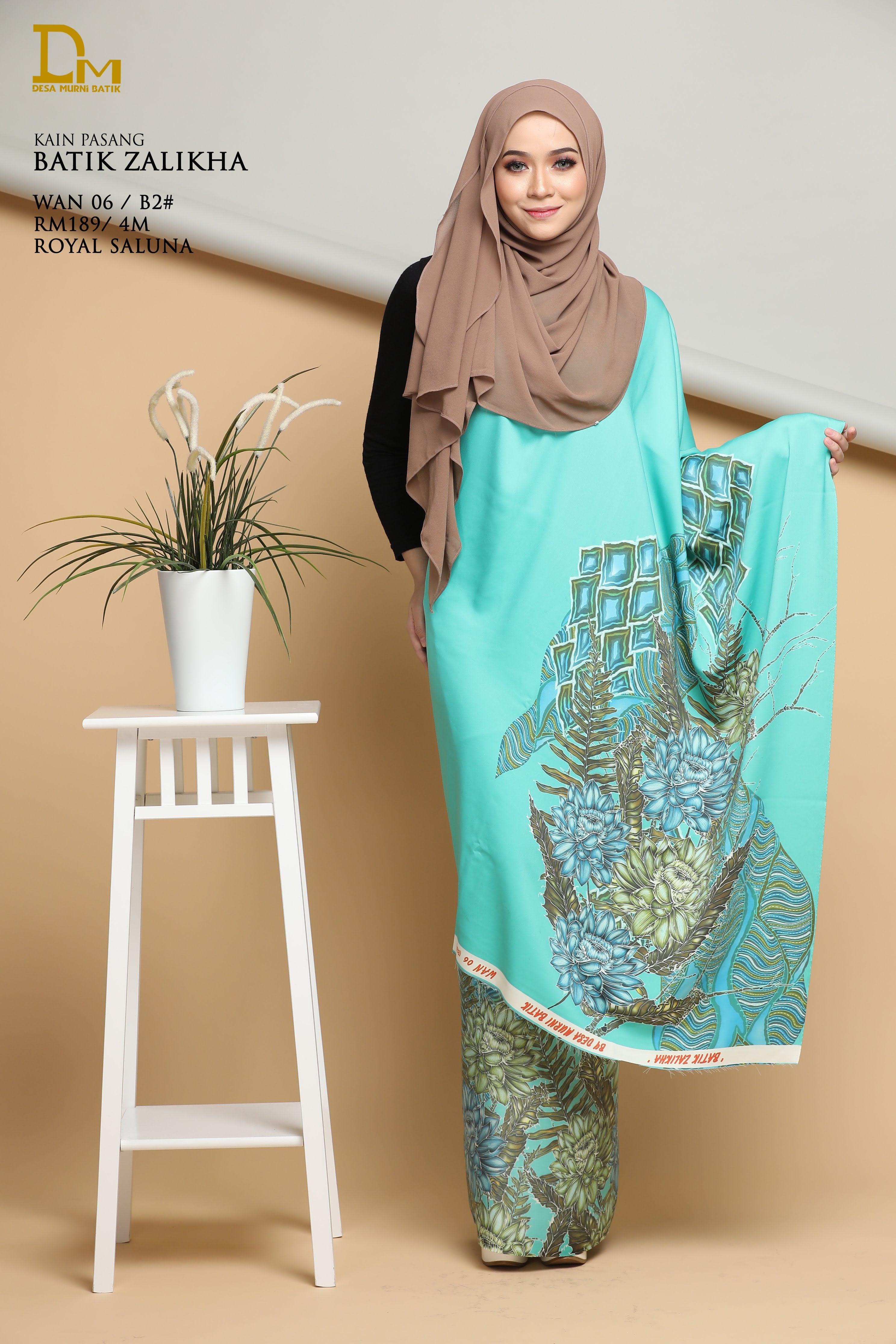 BATIK ZALIKHA WAN 06 ROYAL SALUNA