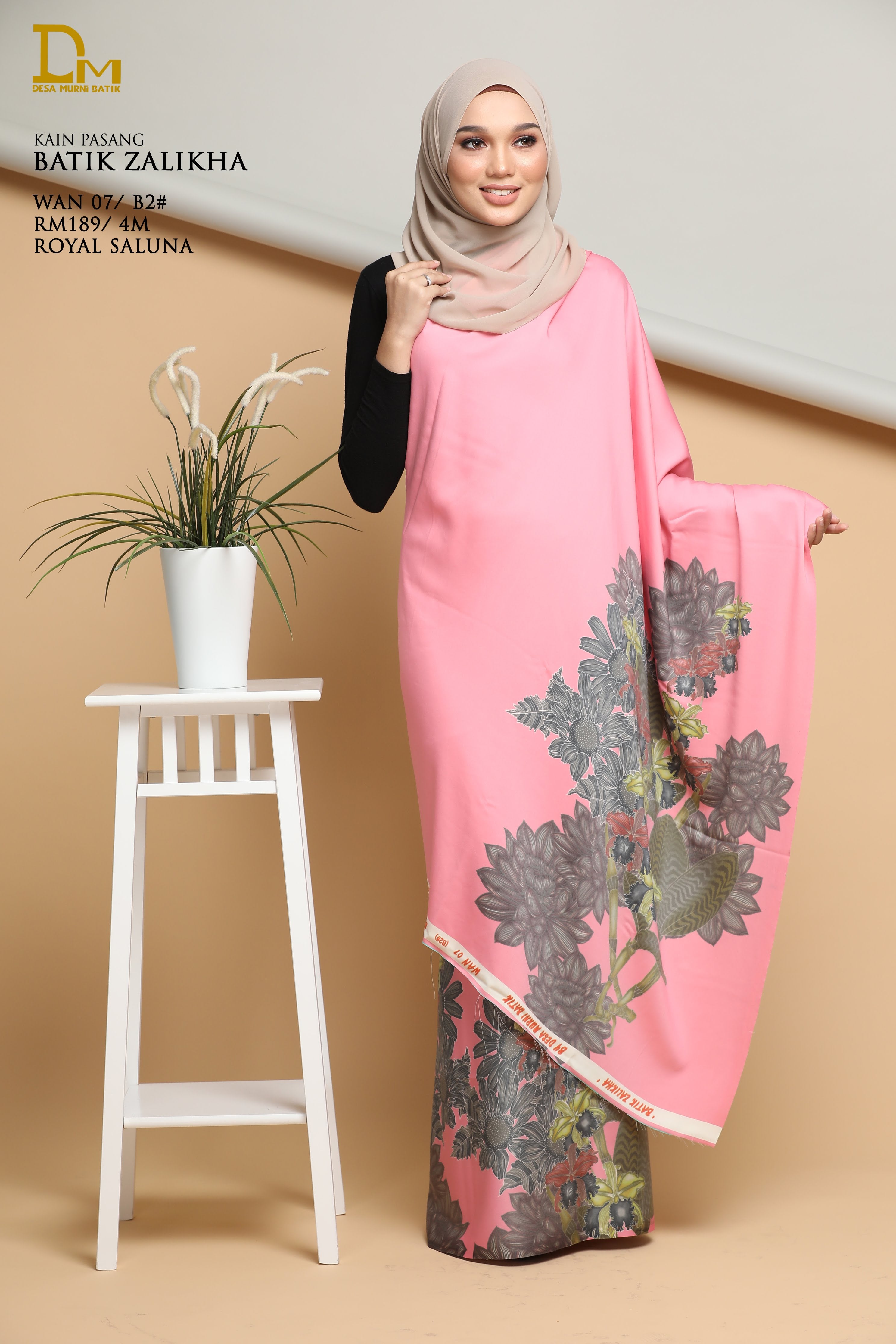 BATIK ZALIKHA WAN 07 ROYAL SALUNA