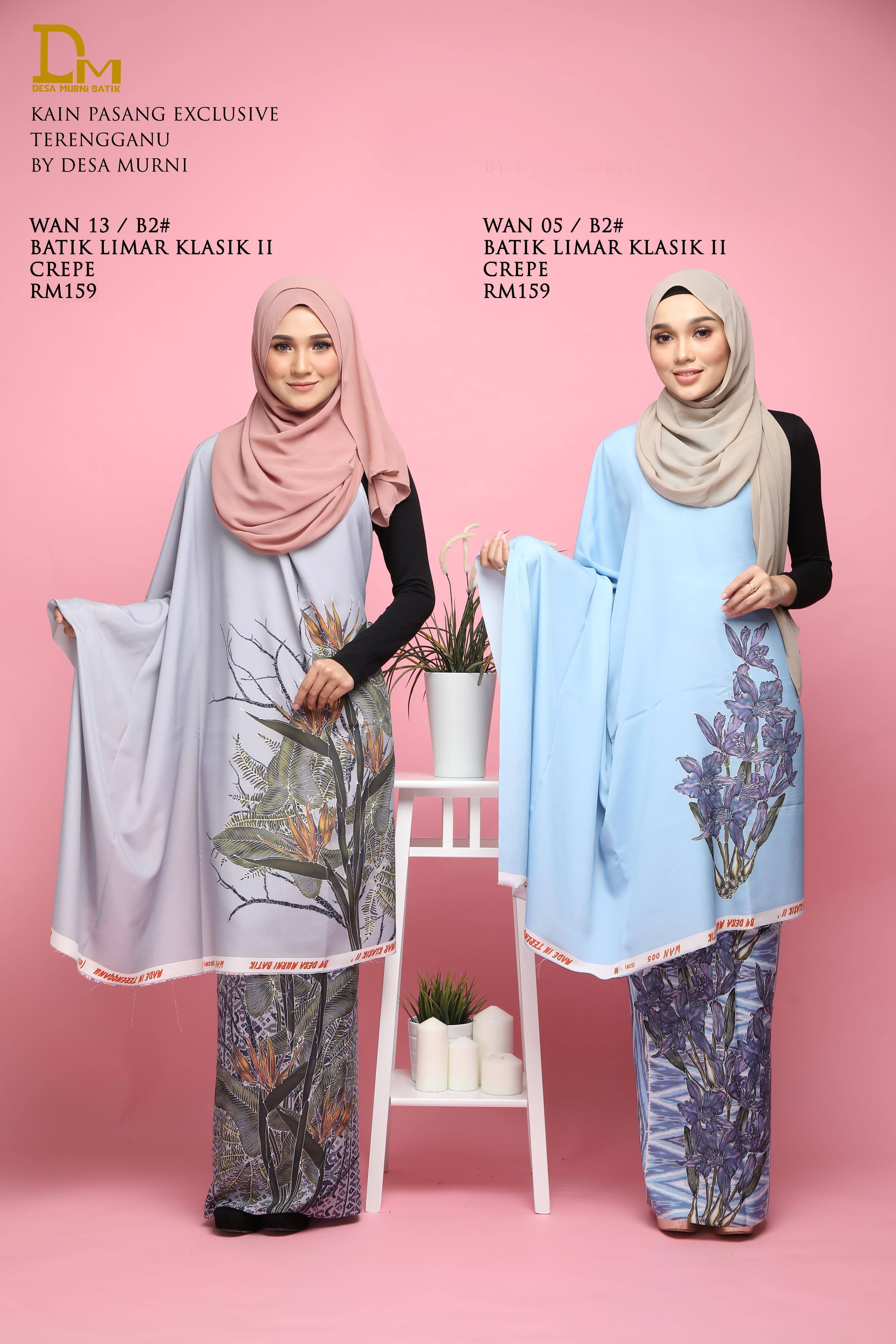BATIK LIMAR KLASIK II CREPE WAN 13