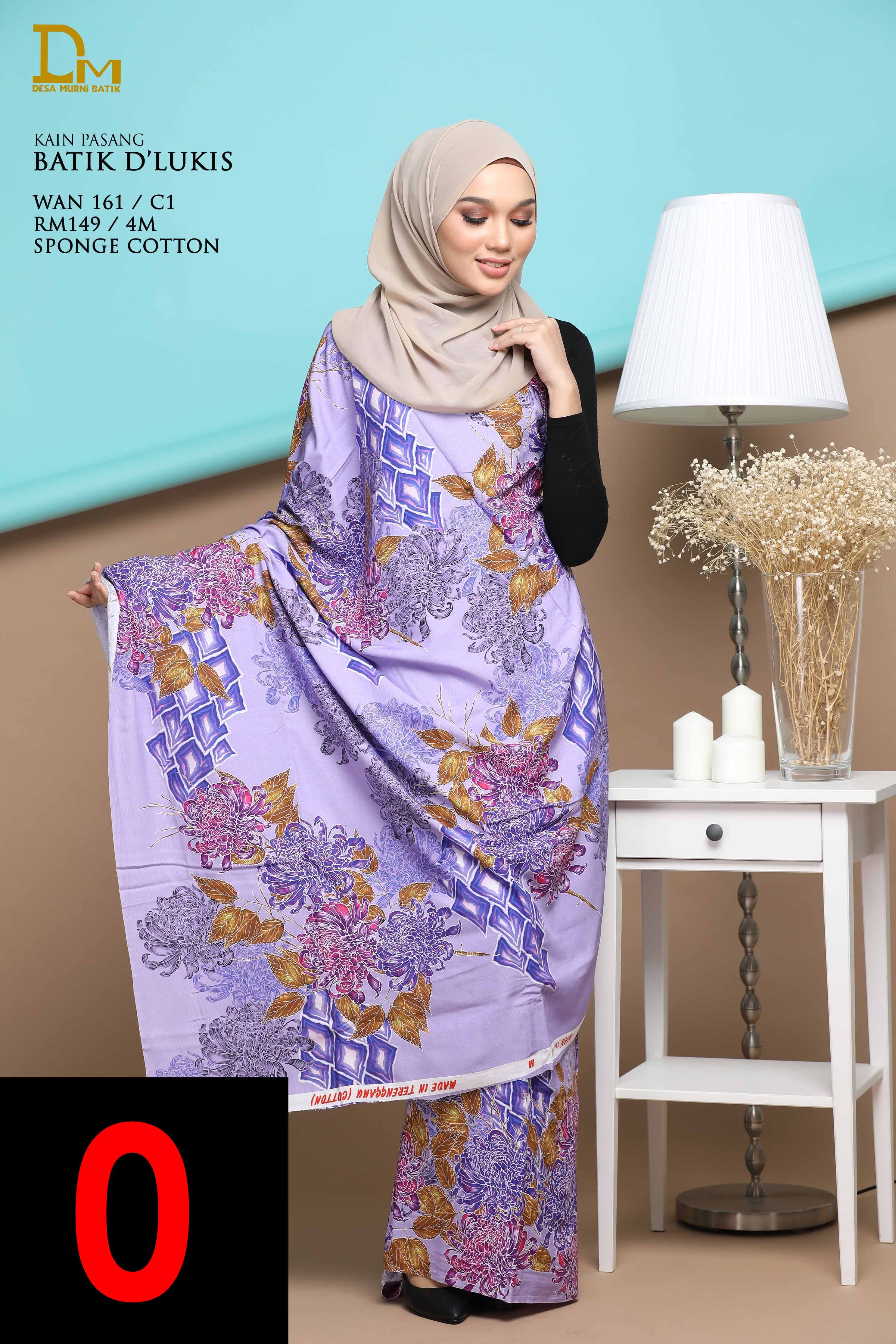 BATIK D' LUKIS WAN 161 SPONGE COTTON