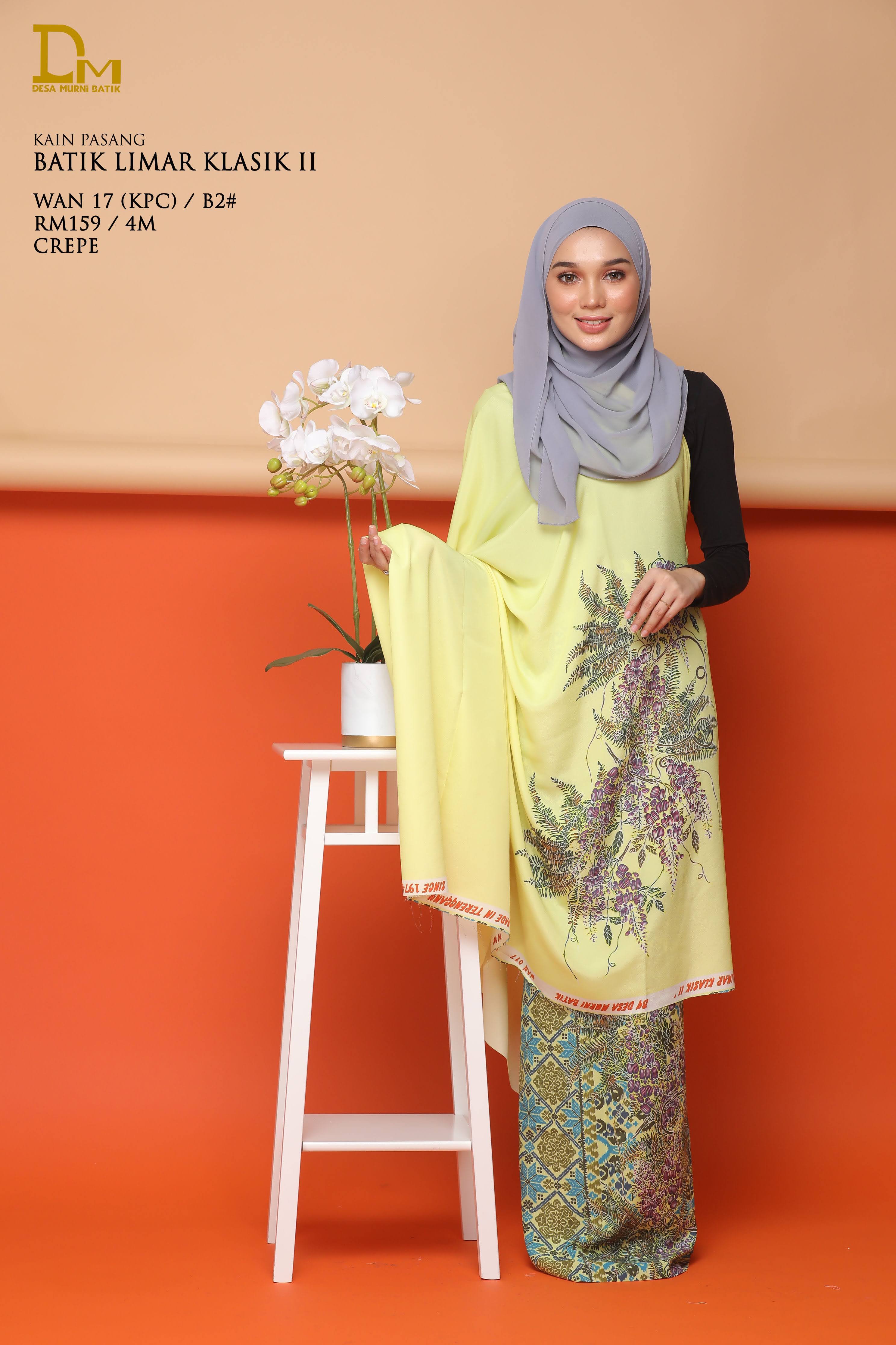 BATIK LIMAR KLASIK SALUNA WAN 17