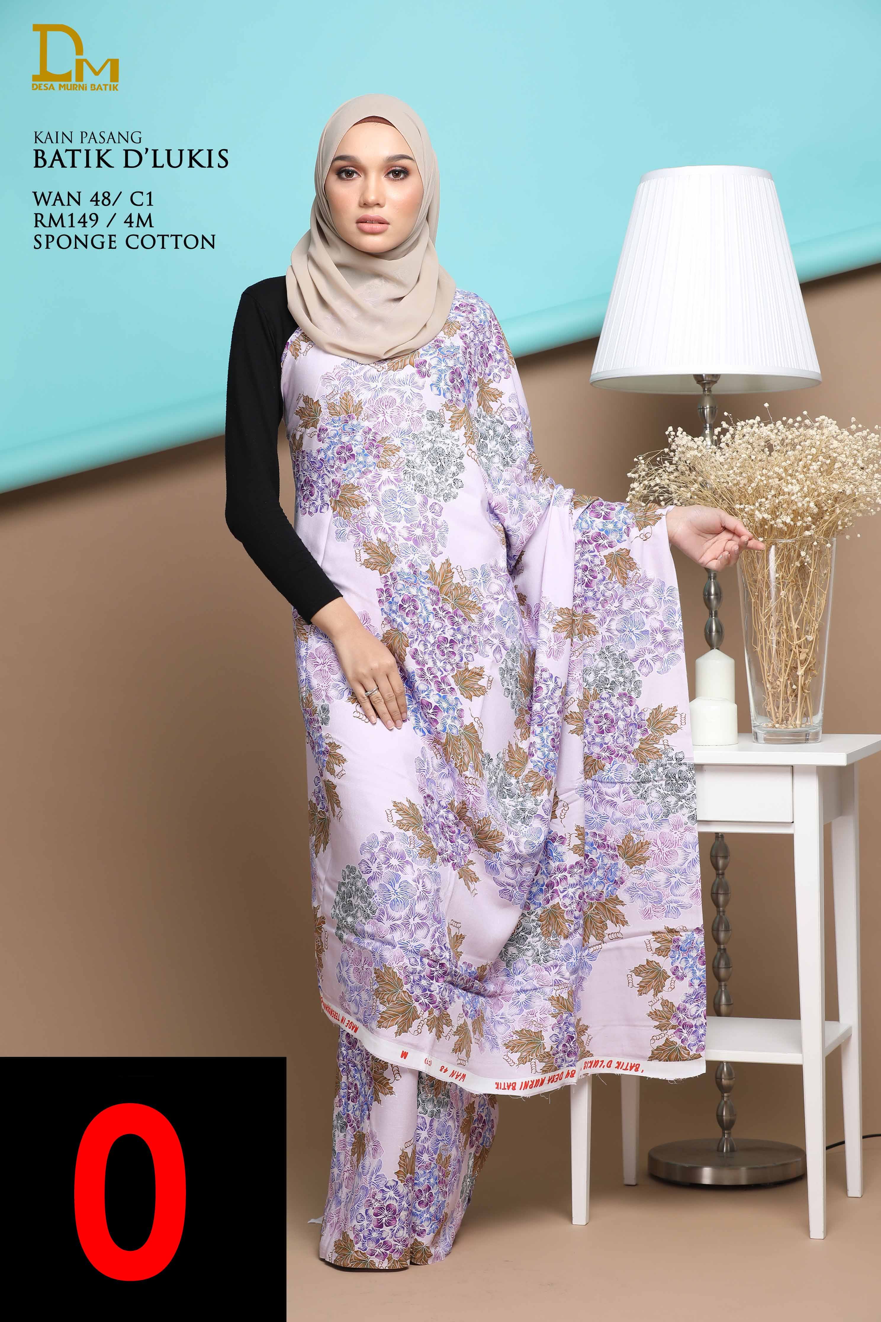 BATIK D' LUKIS WAN 48 SPONGE COTTON