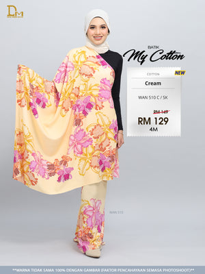 BATIK MY COTTON WAN 510 C / SK CREAM