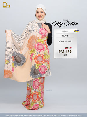 BATIK MY COTTON WAN 520 C / SK NUDE
