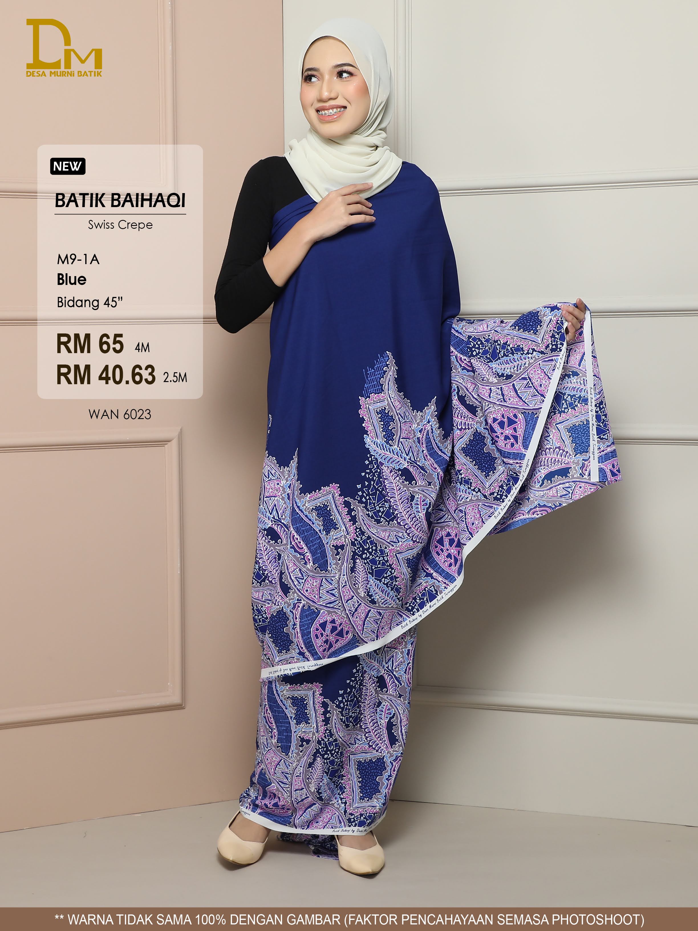 BAIHAQI M 9-1 BLUE