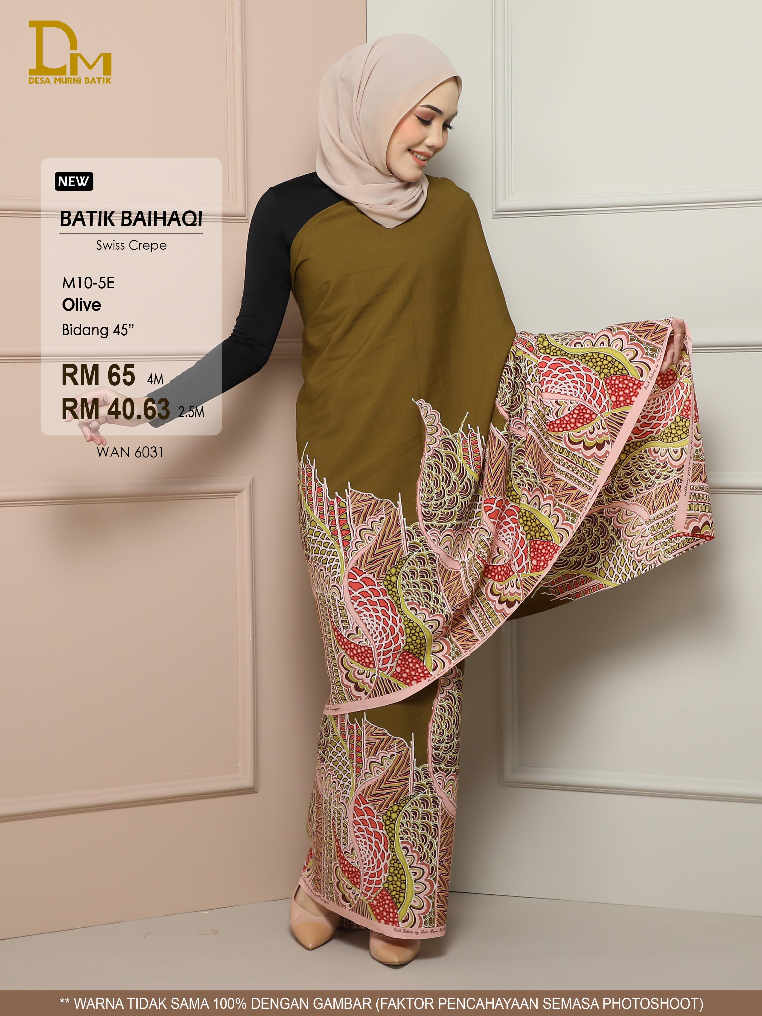 BAIHAQI M 10-5 OLIVE