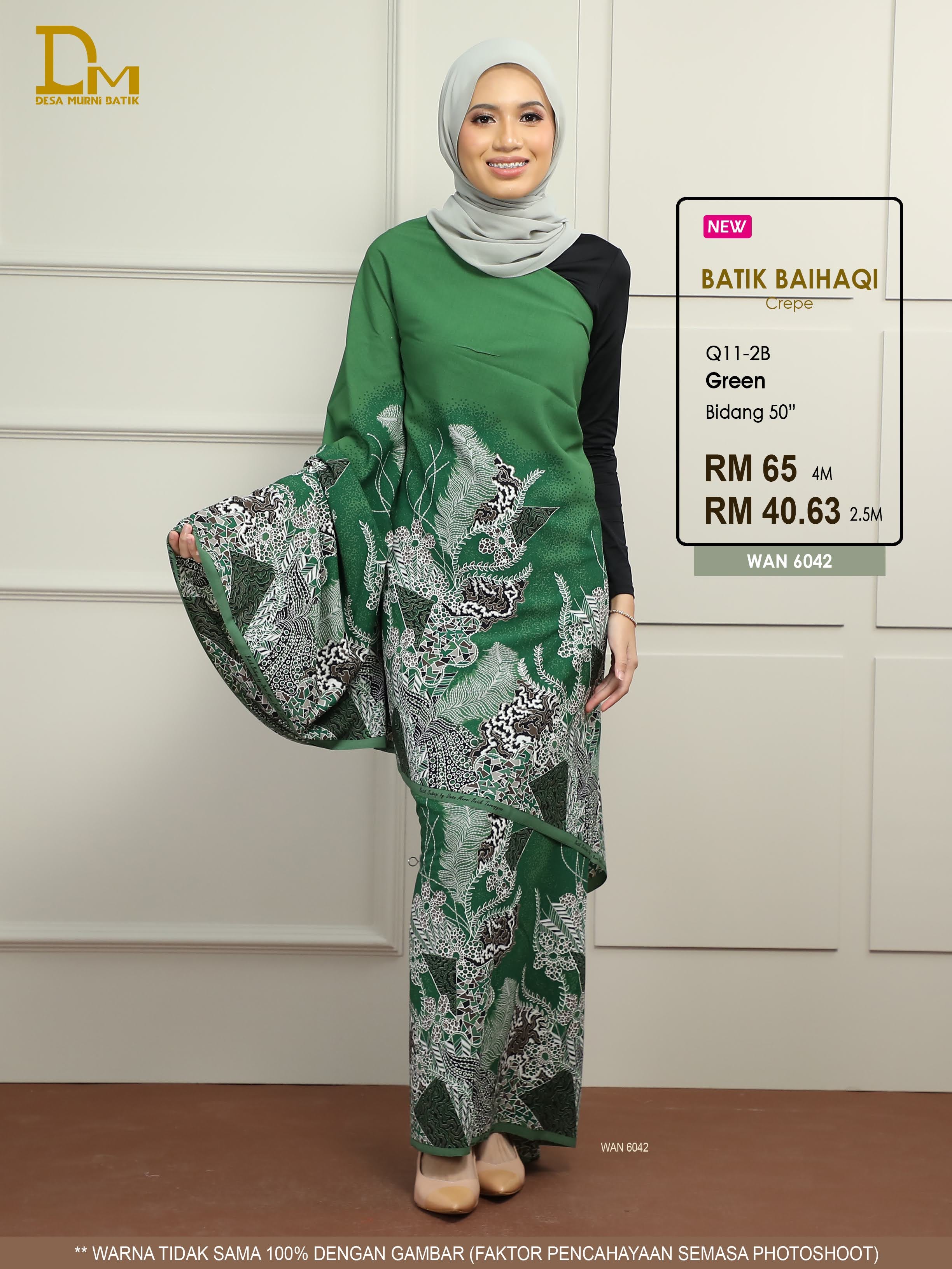 BAIHAQI 1.0 Q 11-2 HIJAU