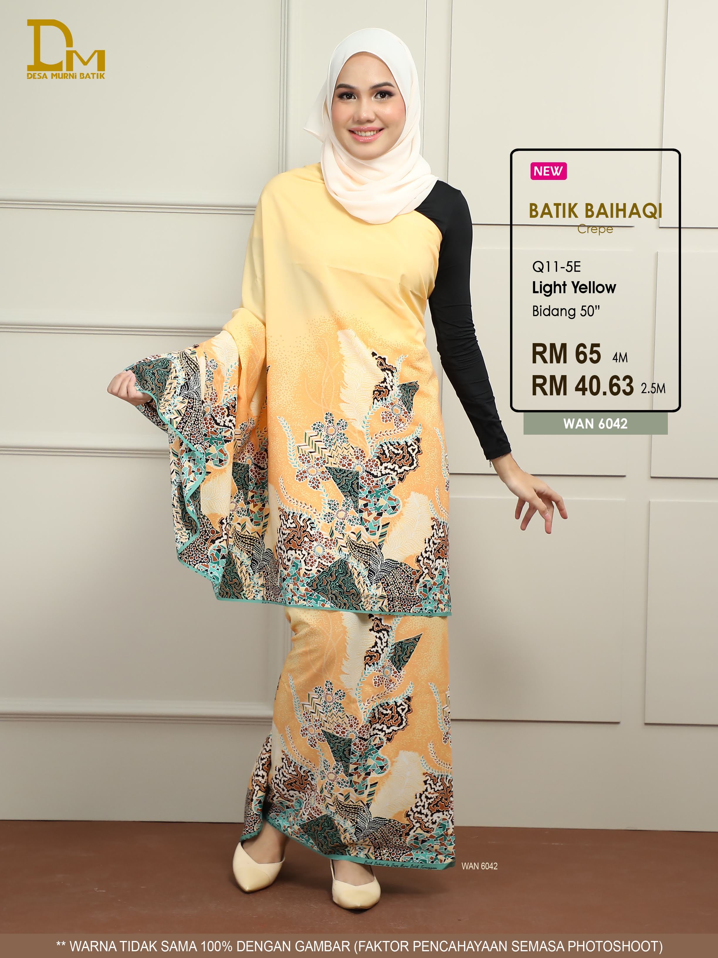 BAIHAQI 1.0 Q 11-5 KUNING CAHAYA
