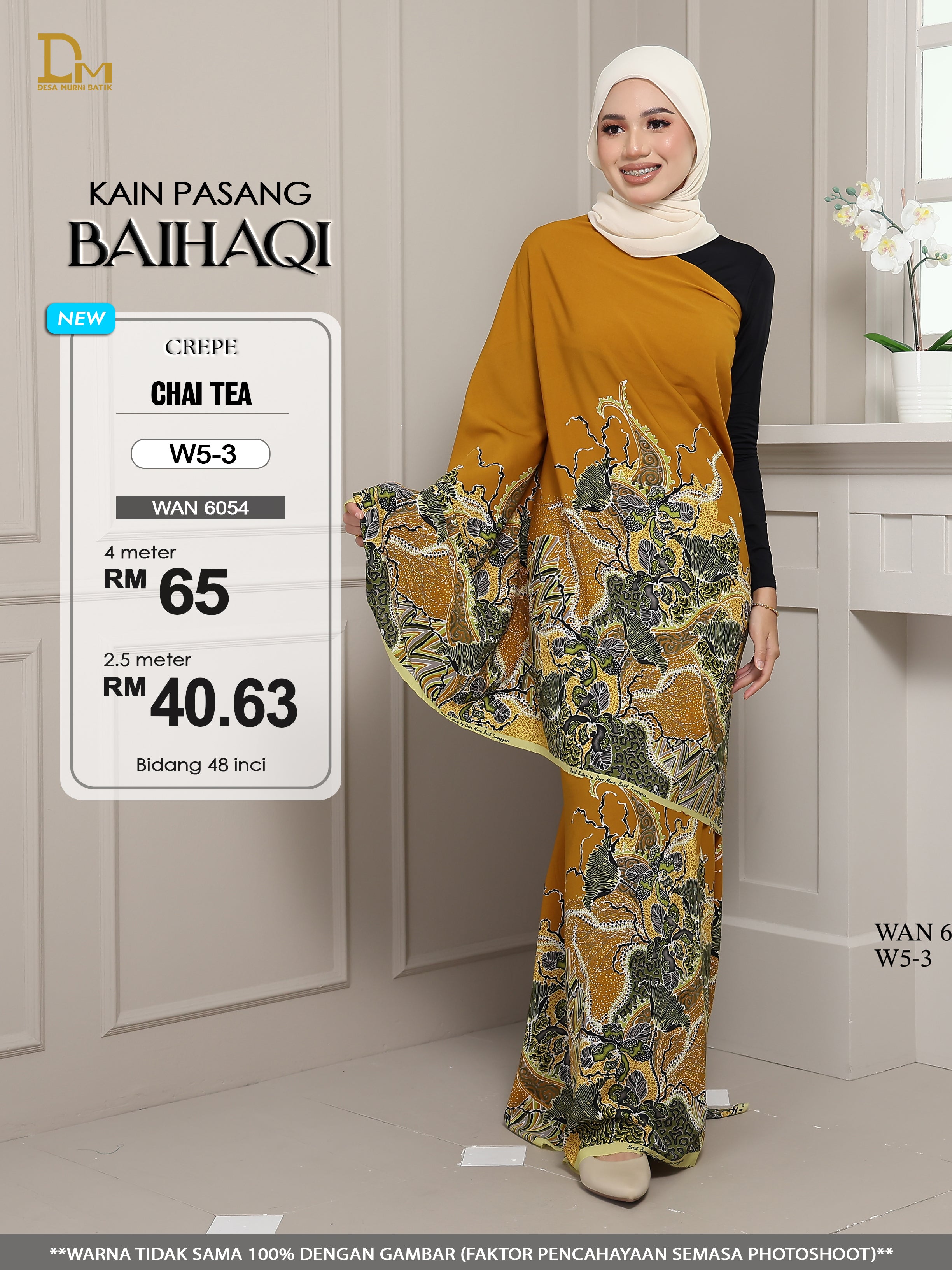 BAIHAQI W 5-3 CHAI TEA