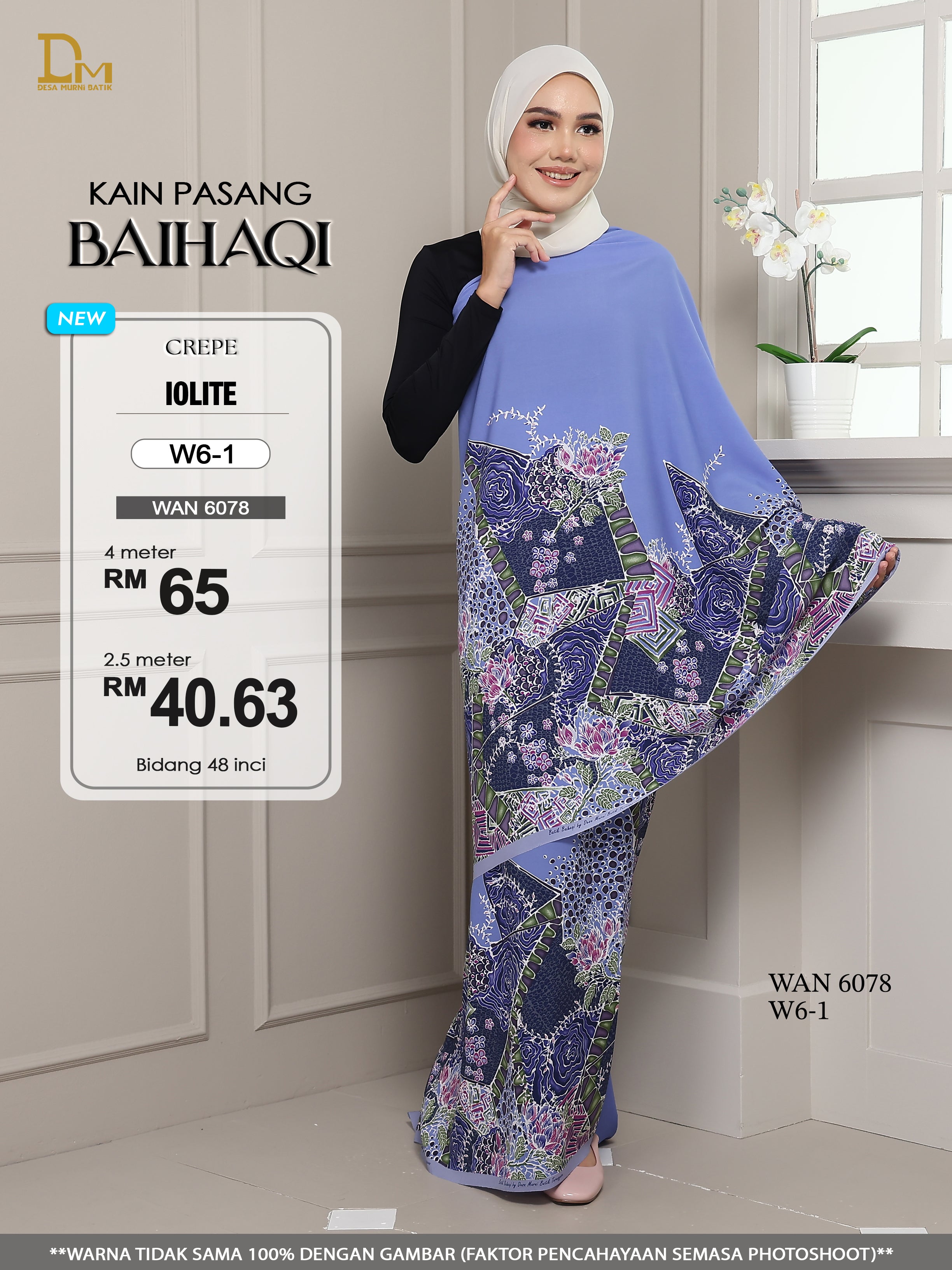 BAIHAQI W 6-1 IOLITE