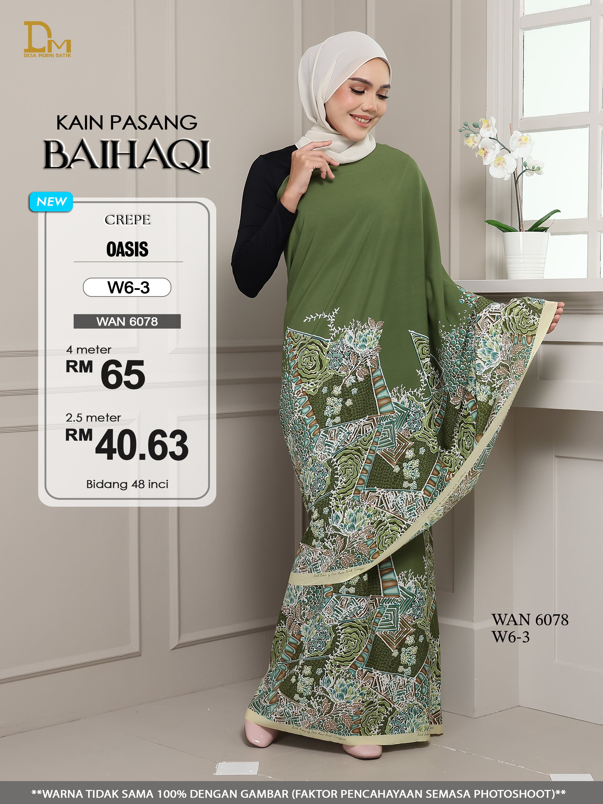 BAIHAQI W 6-3 OASIS