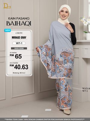 BAIHAQI W 7-1 MIRAGE GRAY
