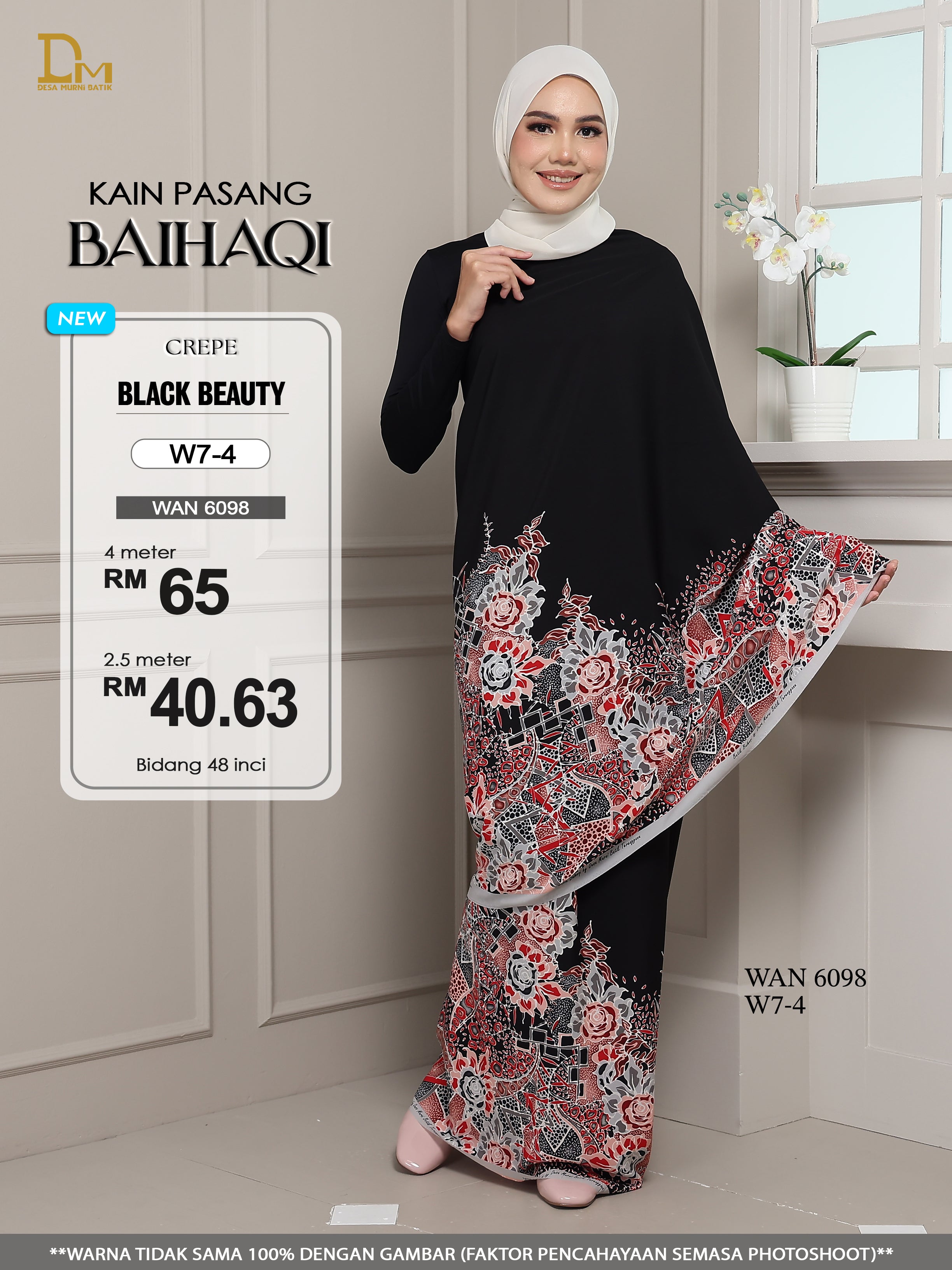 BAIHAQI W 7-4 BLACK BEAUTY
