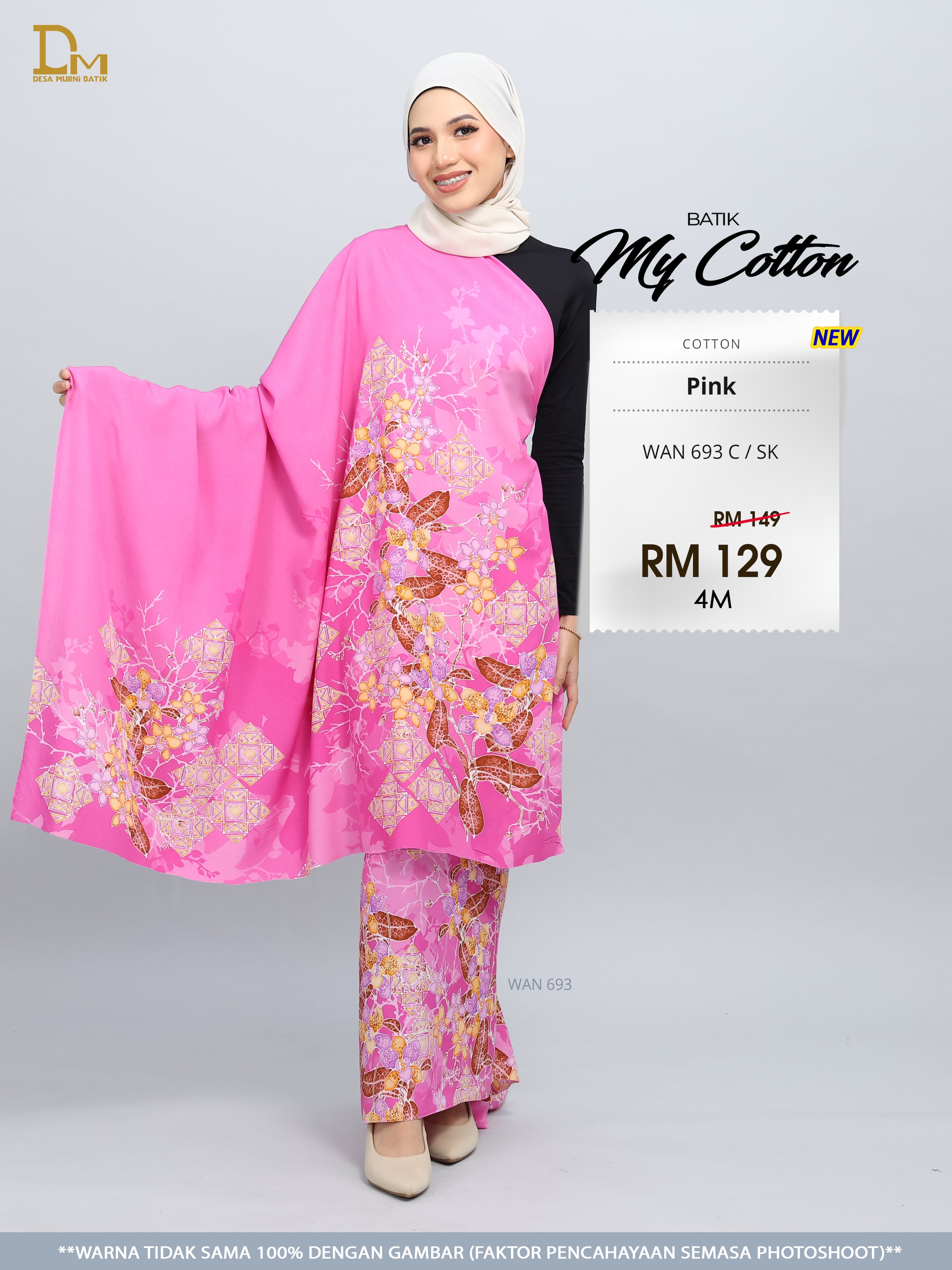 BATIK MY COTTON WAN 693 C / SK PINK