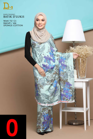 BATIK D' LUKIS WAN  73 SPONGE COTTON
