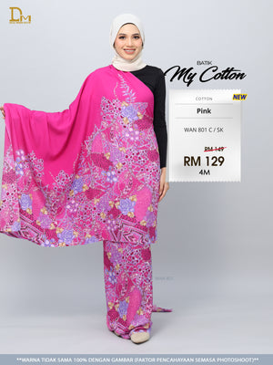 BATIK MY COTTON WAN 801 C / SK PINK