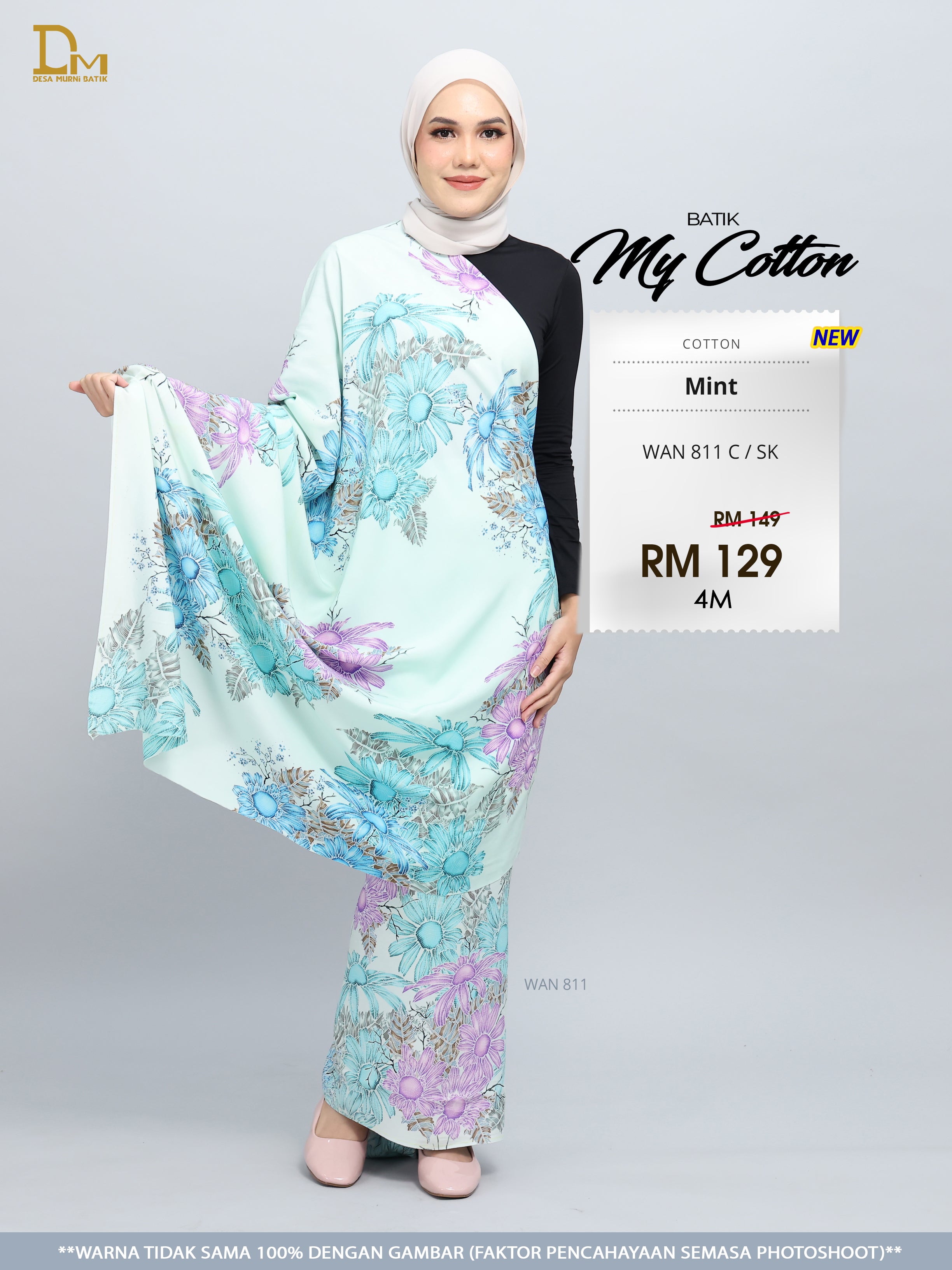 BATIK MY COTTON WAN 811 C / SK MINT