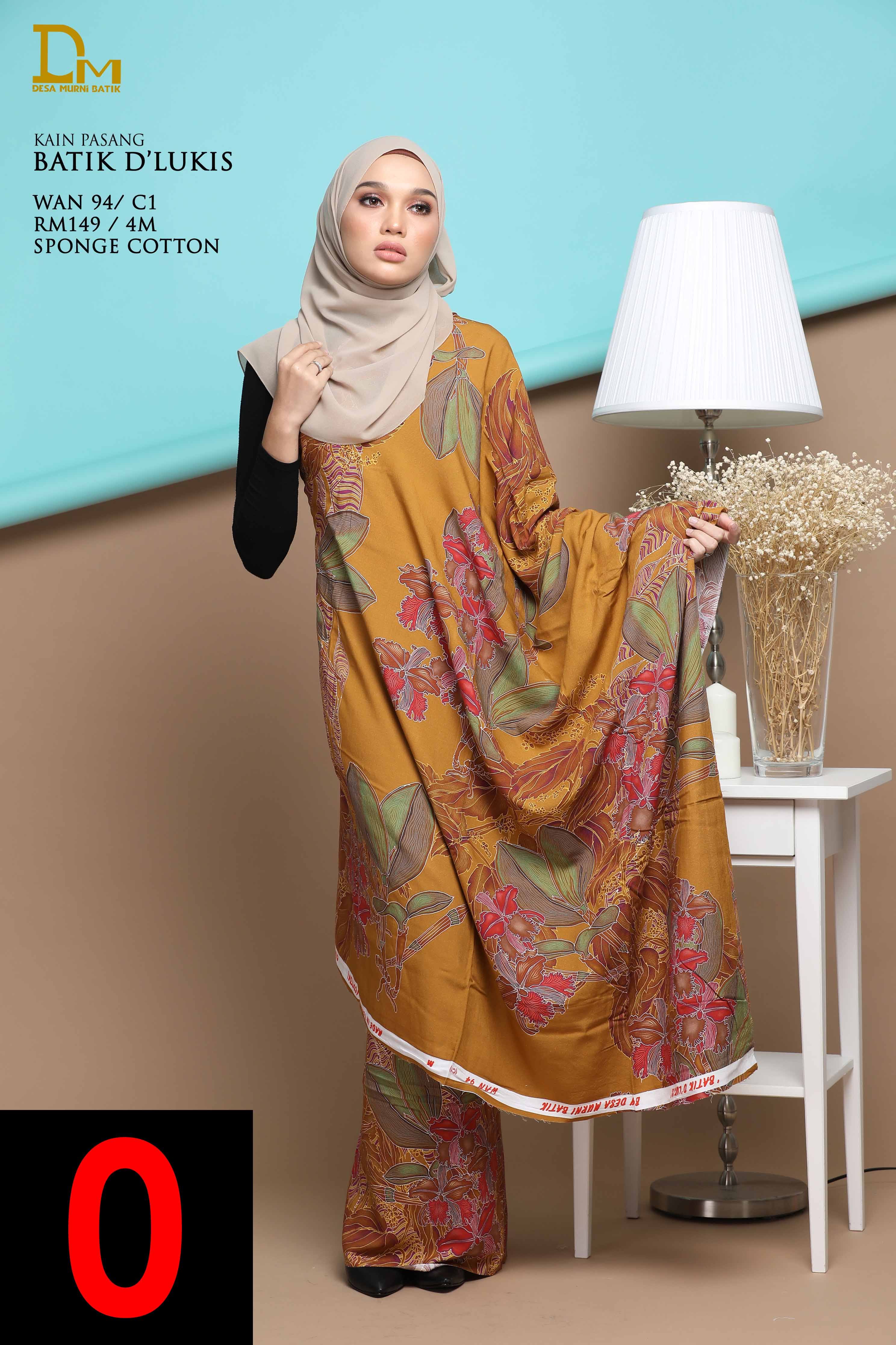 BATIK D' LUKIS WAN 94 SPONGE COTTON