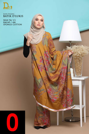 BATIK D' LUKIS WAN 94 SPONGE COTTON