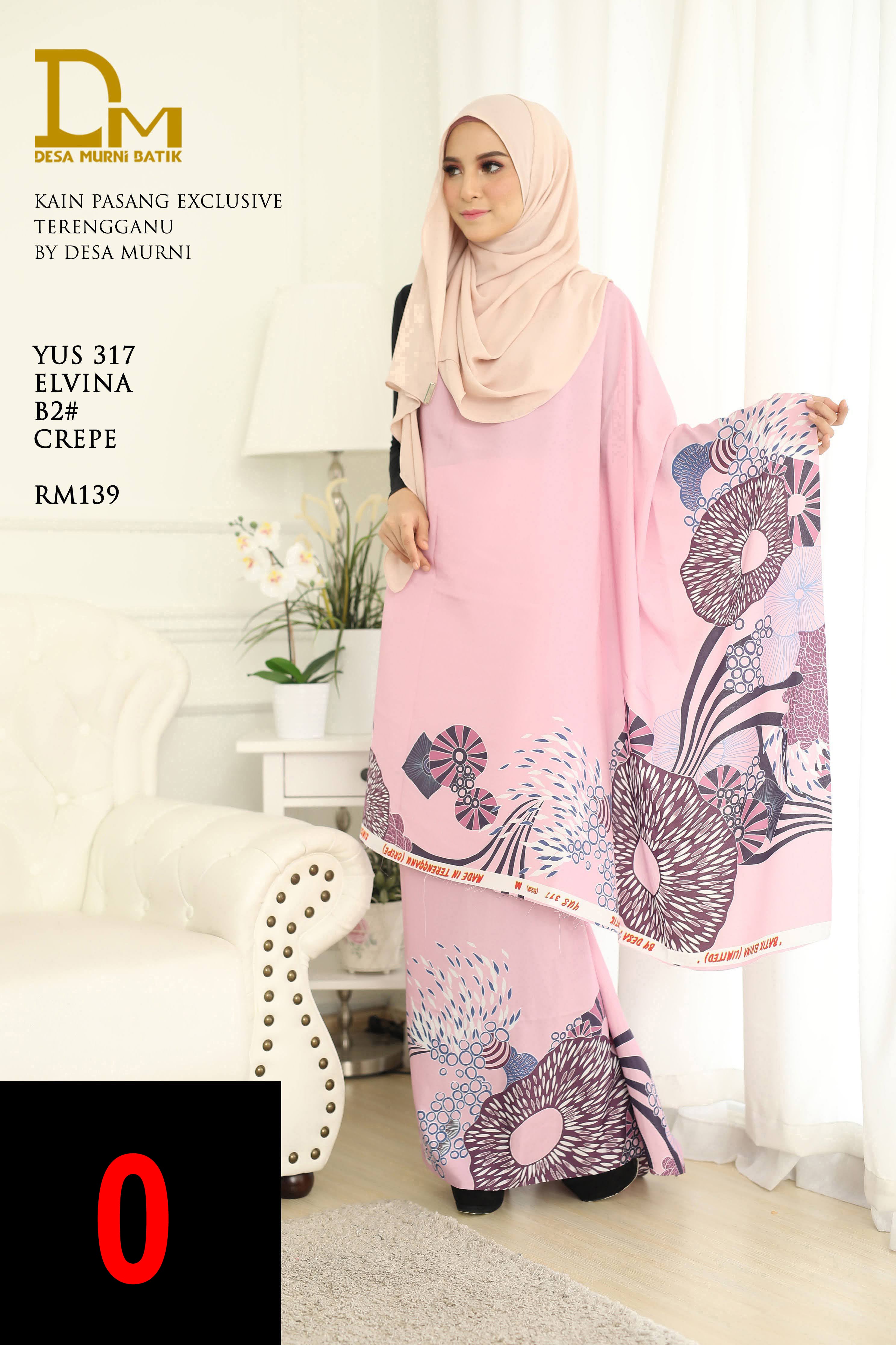 BATIK ELVINA YUS 317 CREPE