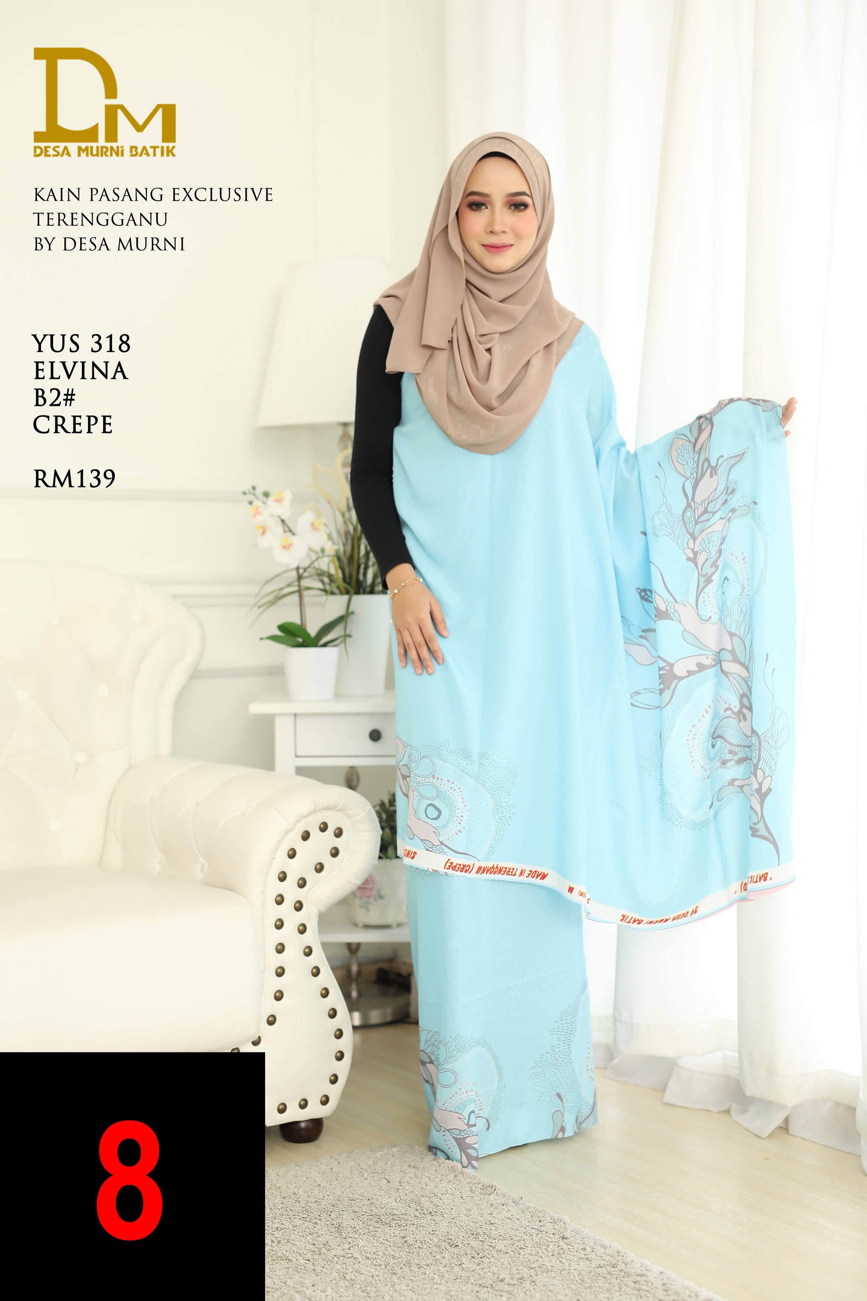 BATIK ELVINA YUS 318 CREPE