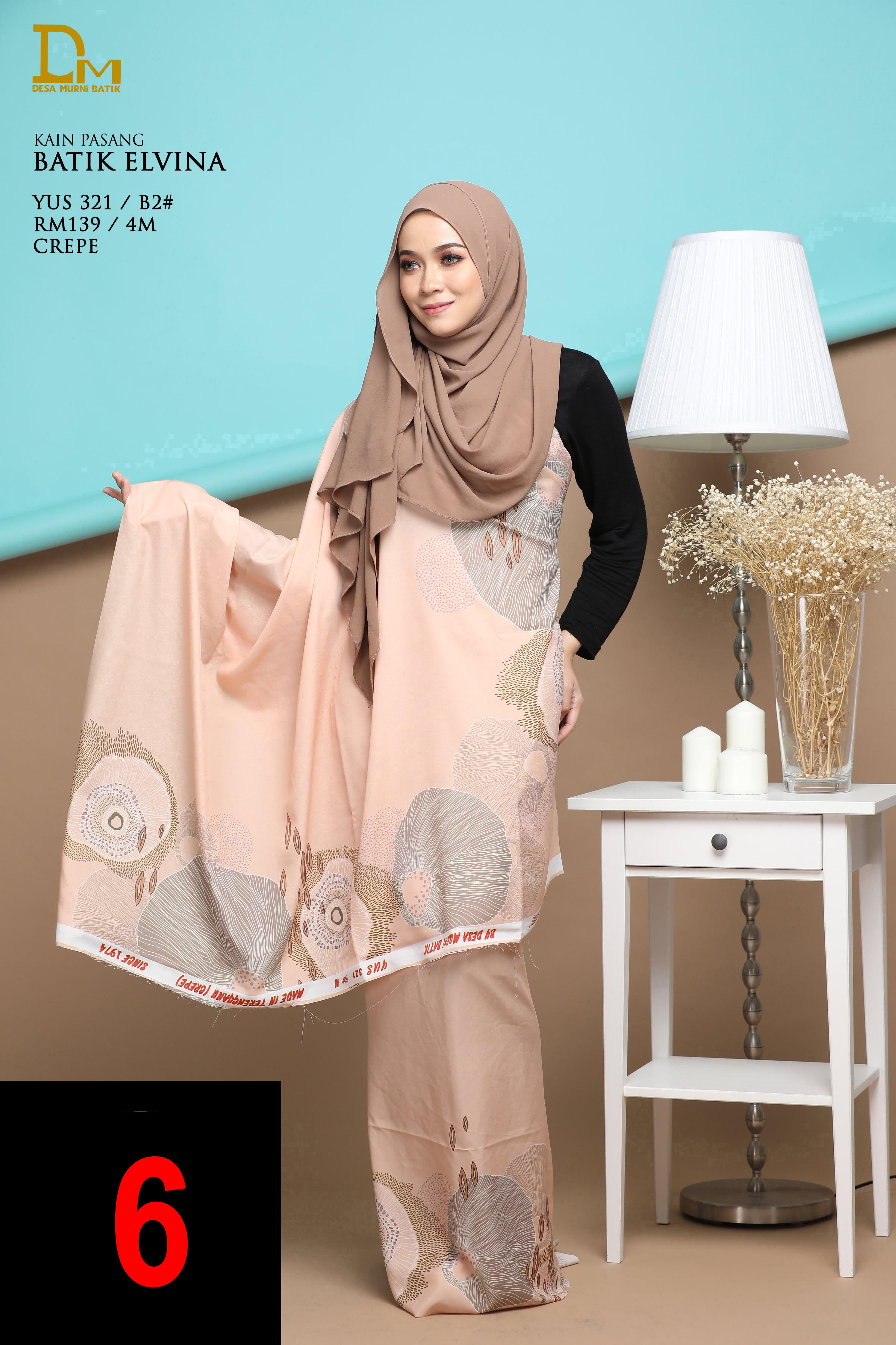 BATIK ELVINA YUS 321 CREPE