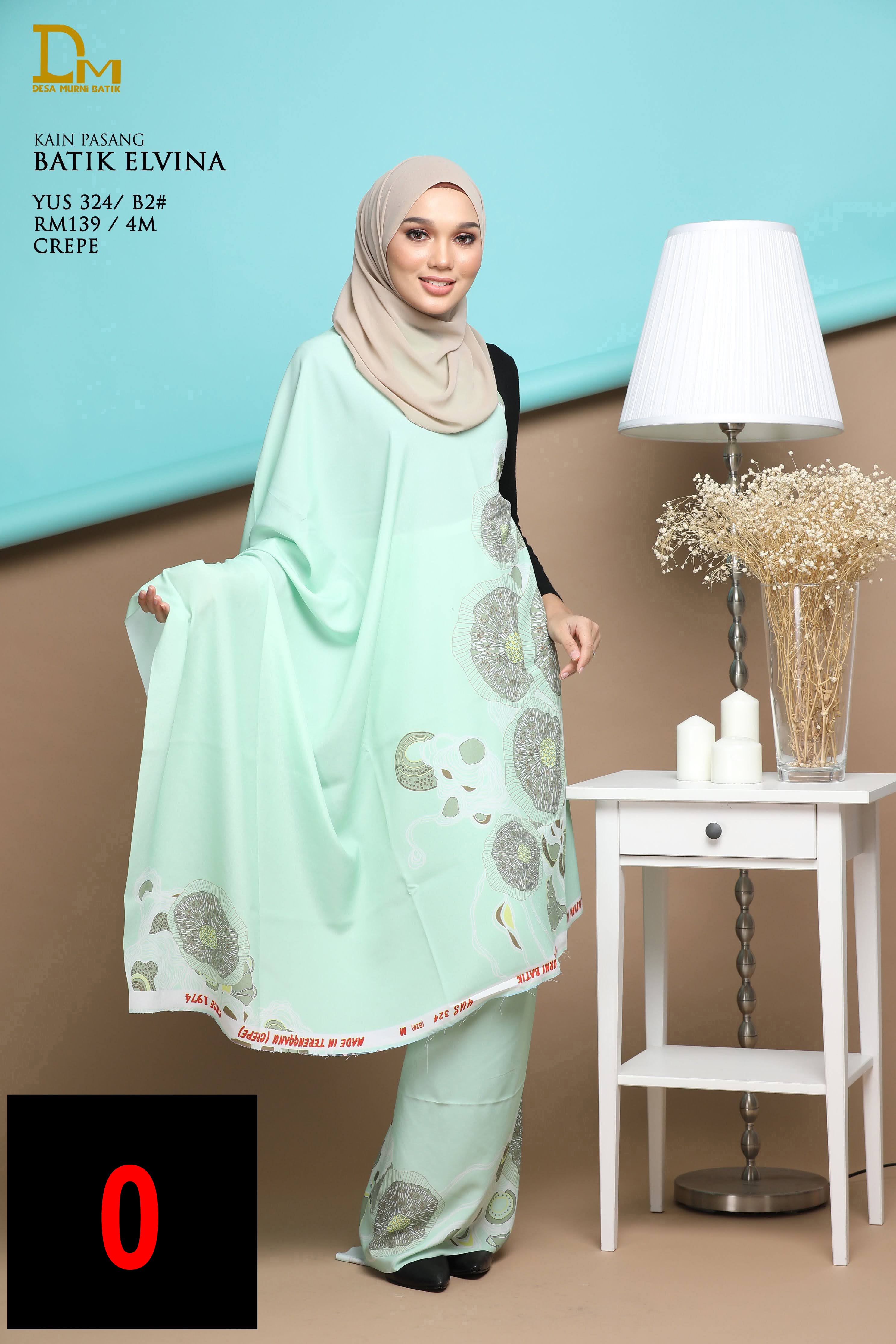 BATIK ELVINA YUS 324 CREPE