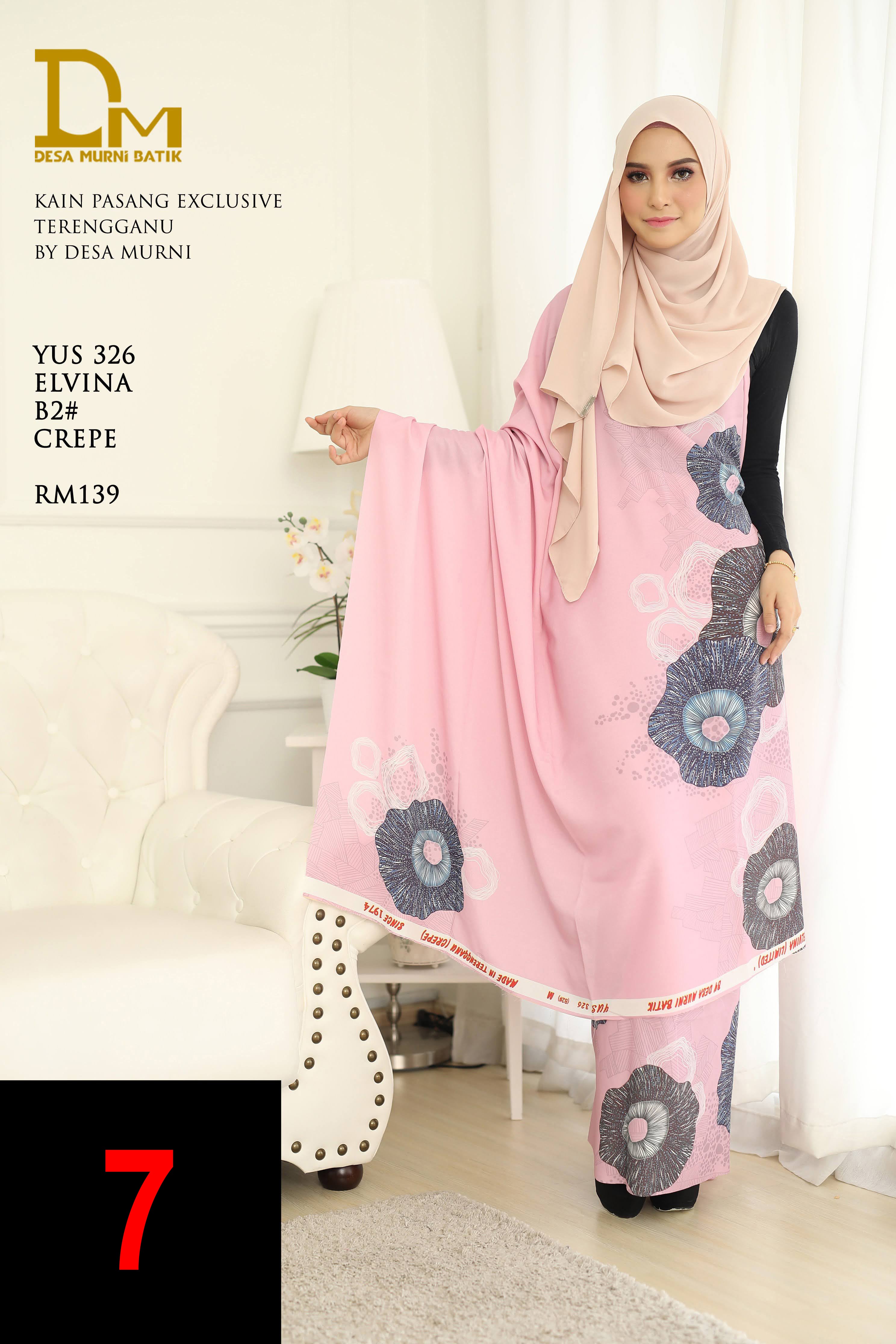 BATIK ELVINA YUS 326 CREPE