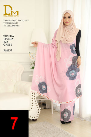 BATIK ELVINA YUS 326 CREPE