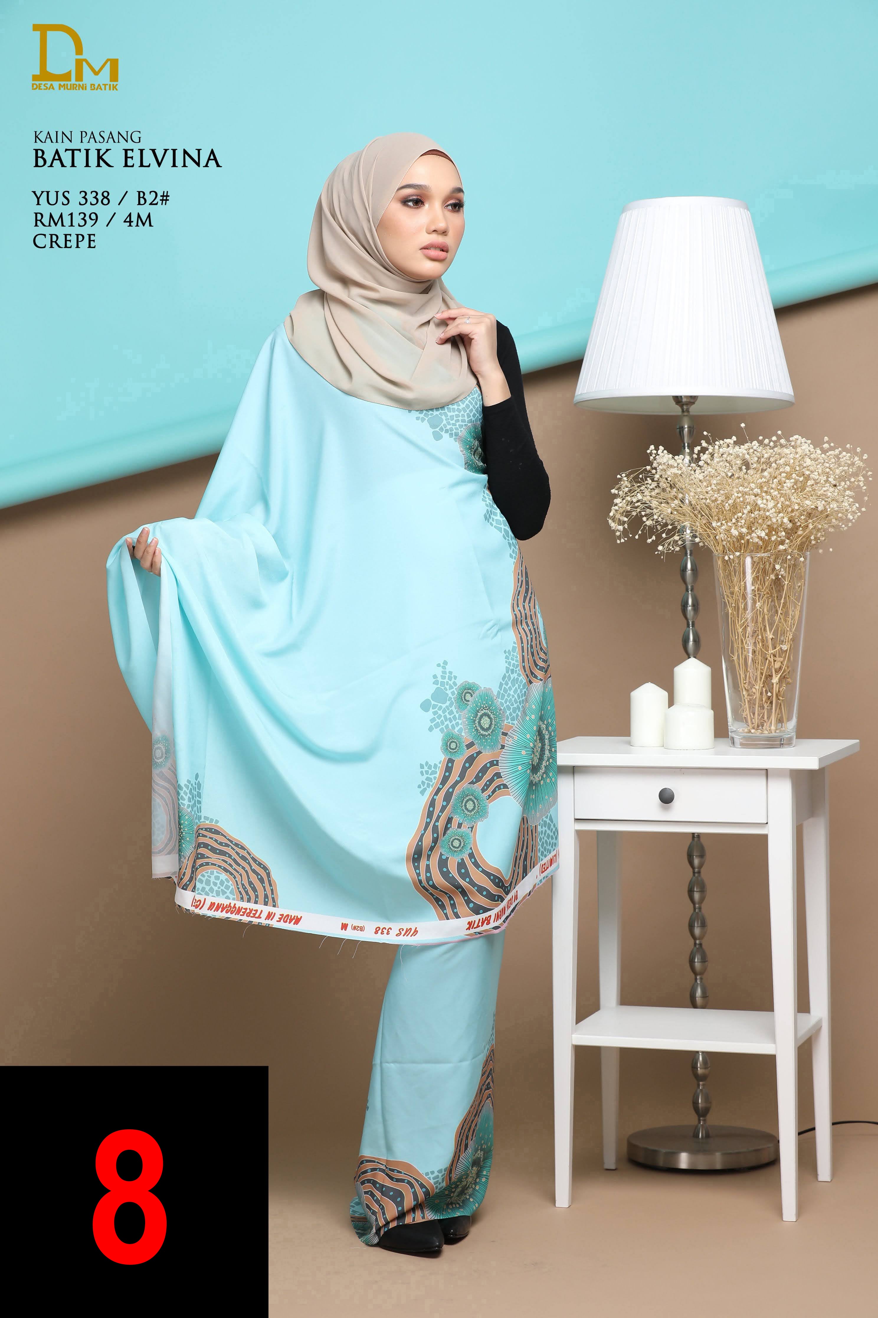 BATIK ELVINA YUS 338 CREPE
