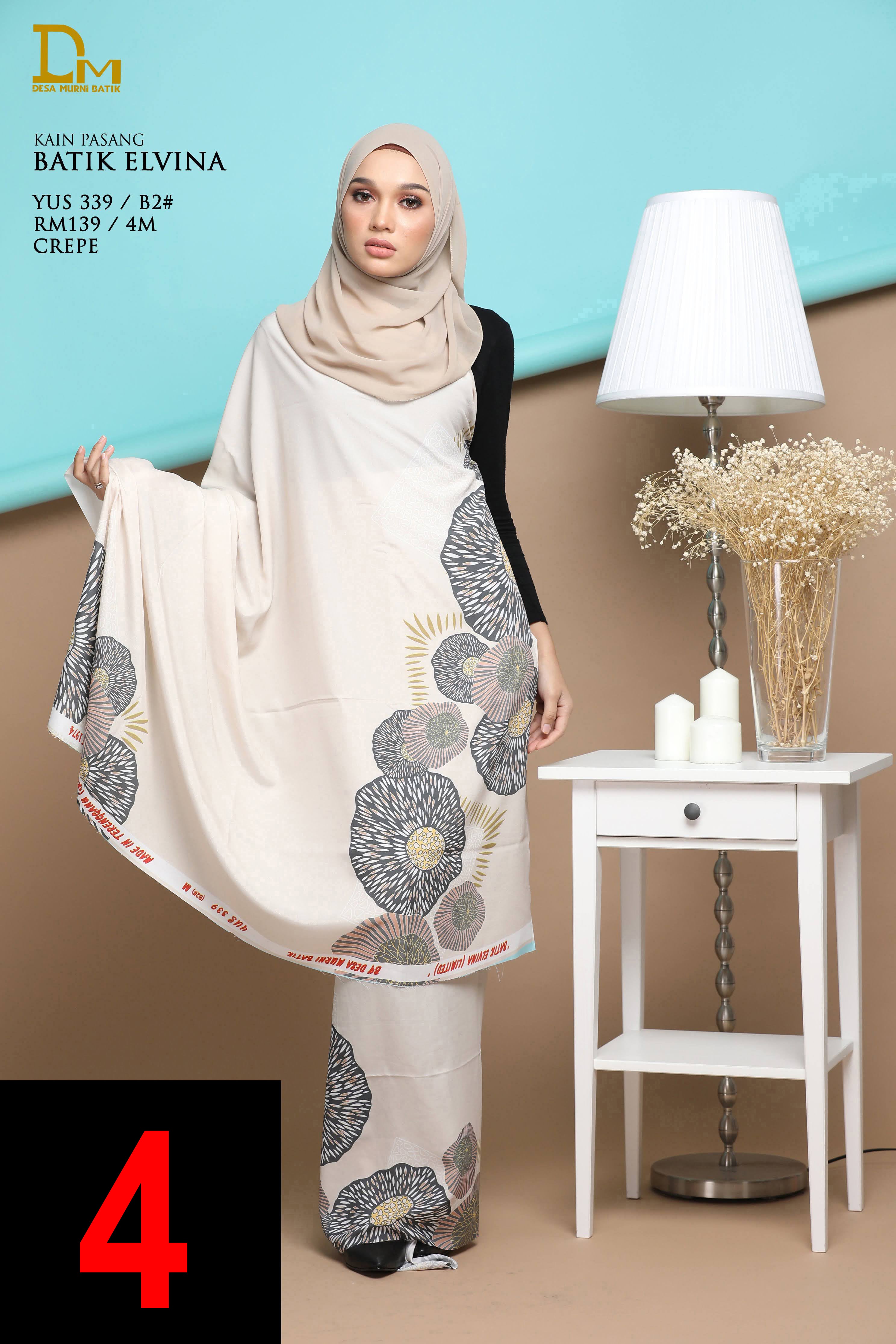 BATIK ELVINA YUS 339 CREPE