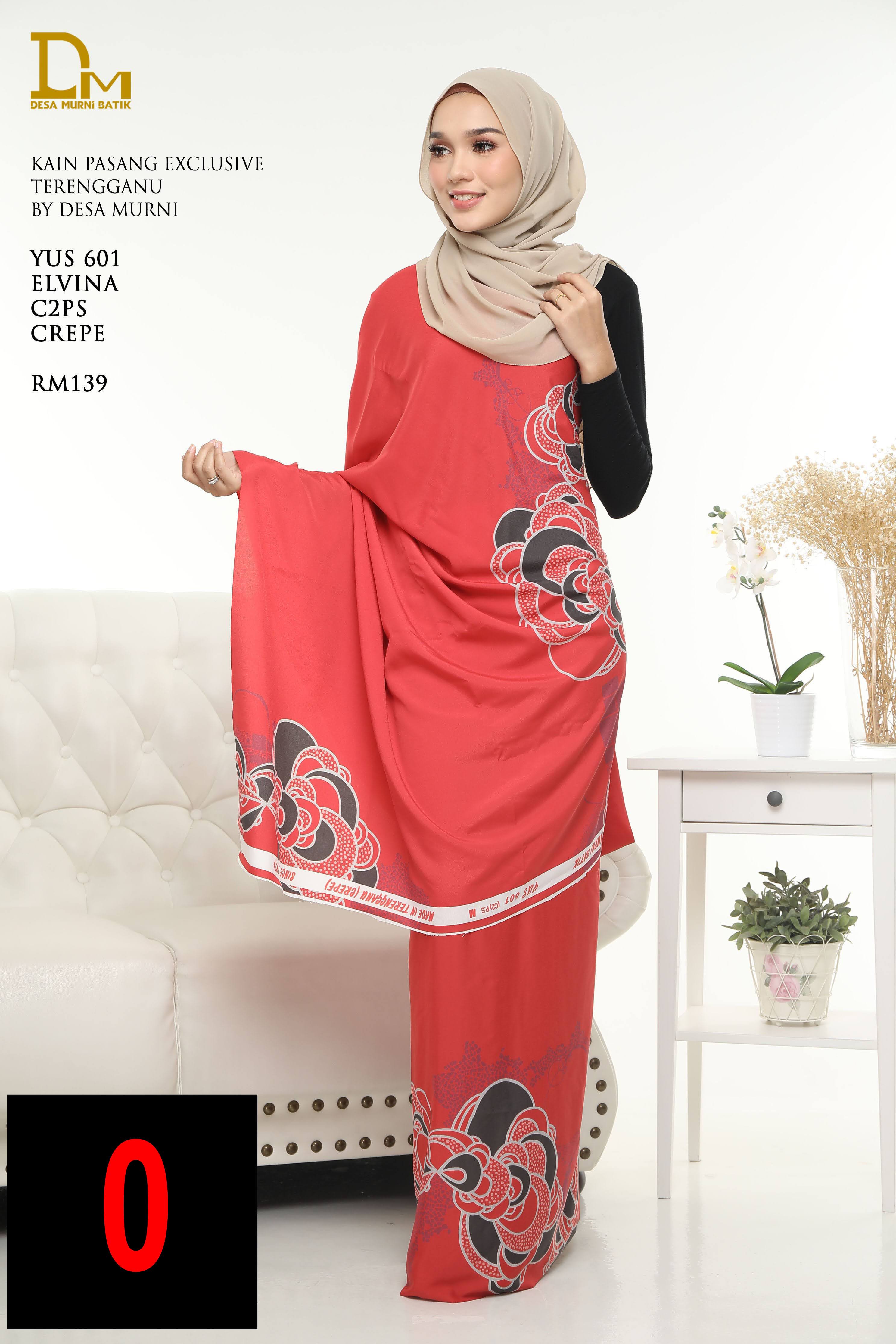 BATIK ELVINA YUS 601 CREPE