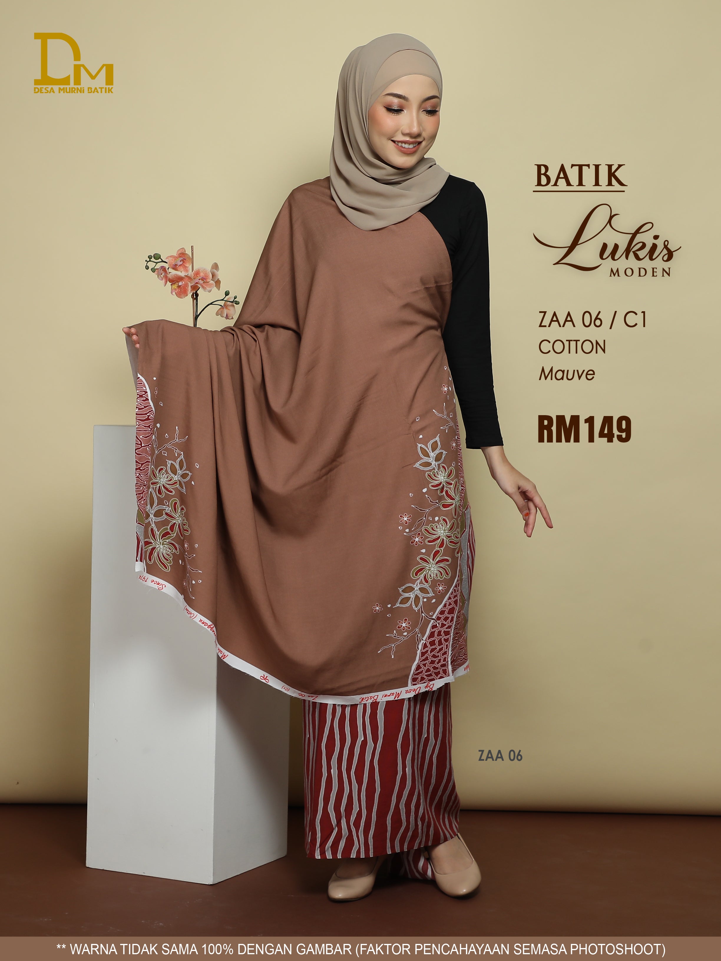 BATIK LUKIS MODEN COTTON ZAA 06