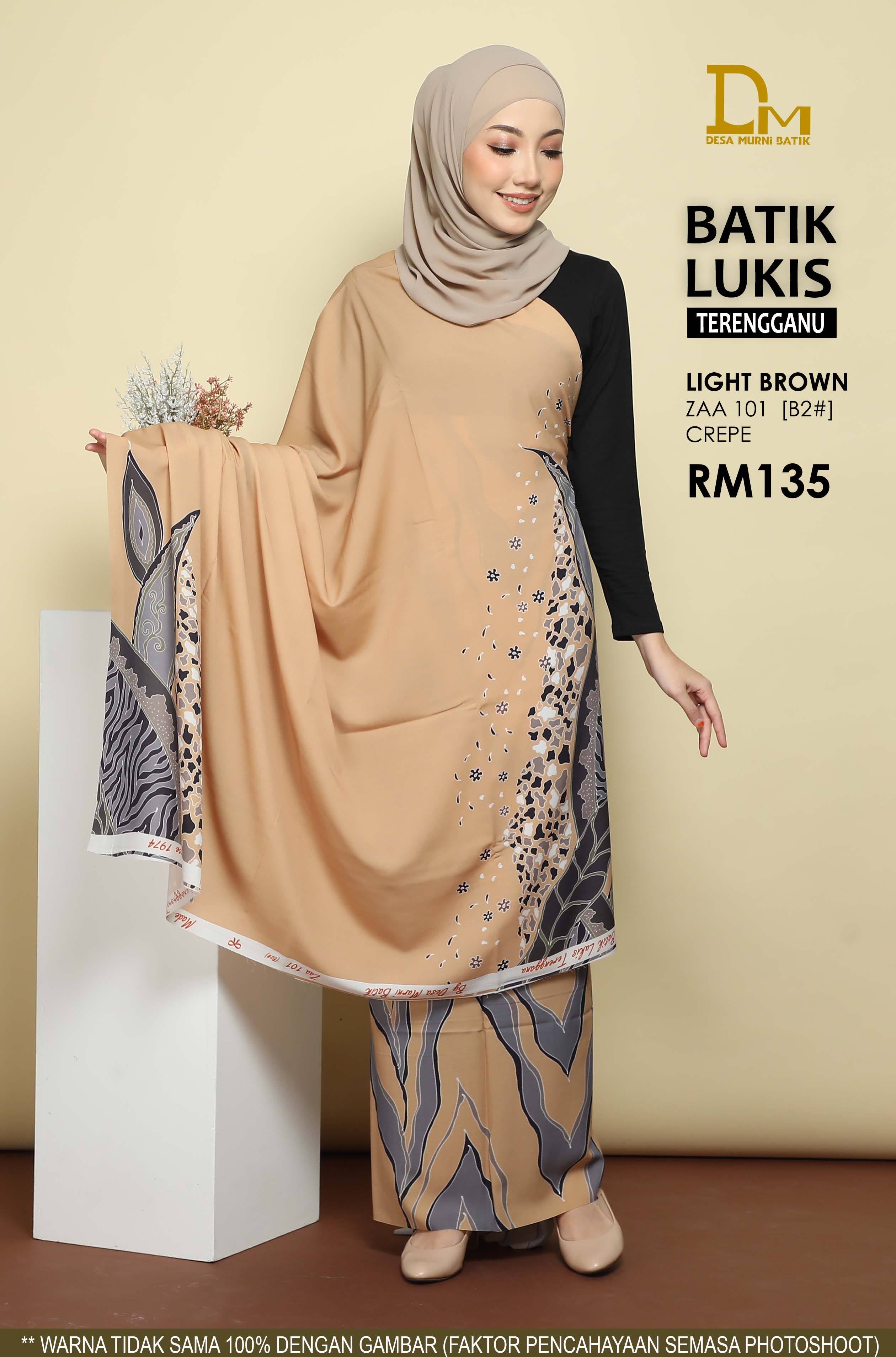 BATIK LUKIS TERENGGANU CREPE ZAA 101