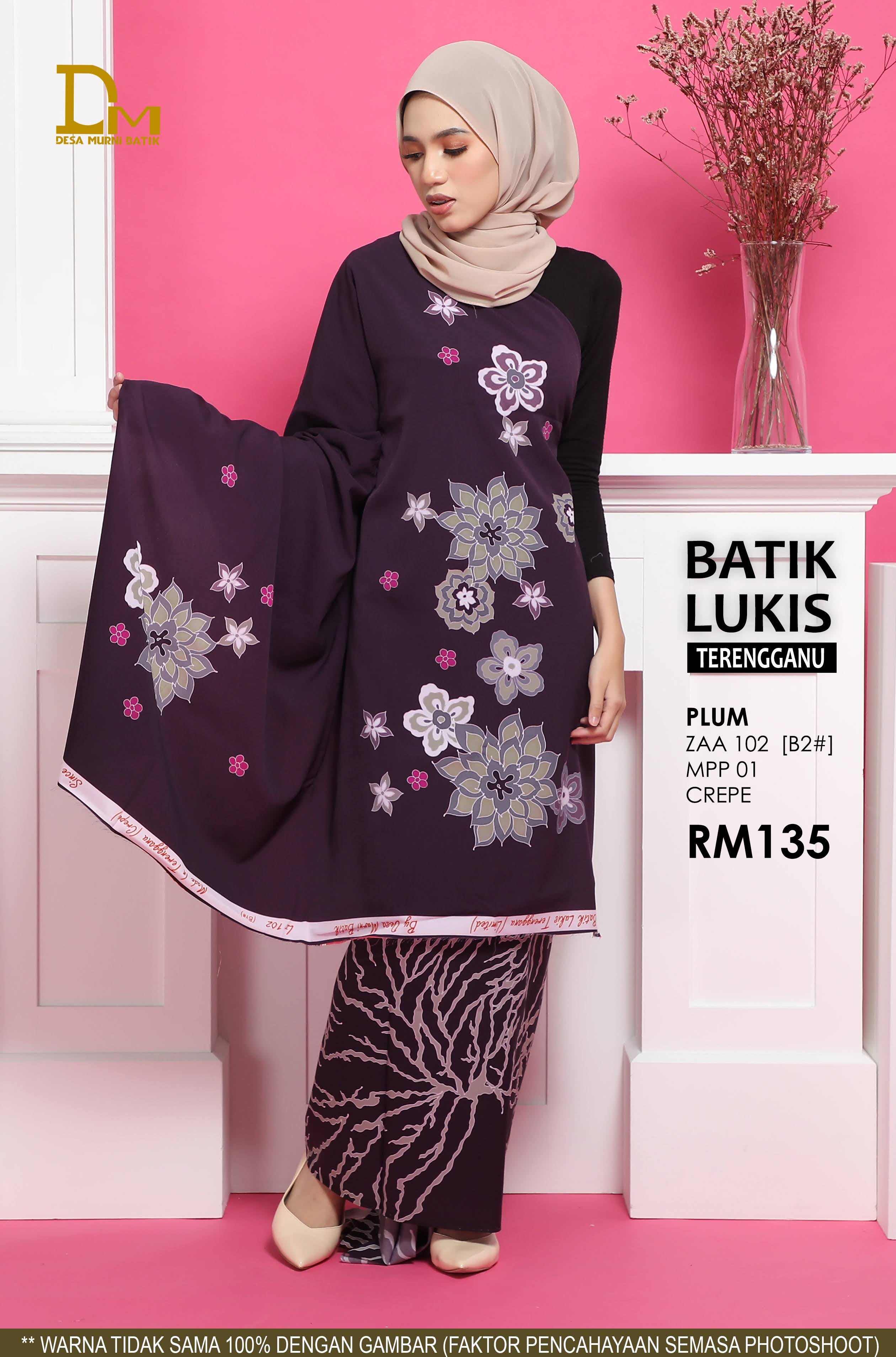 BATIK LUKIS TERENGGANU CREPE ZAA 102