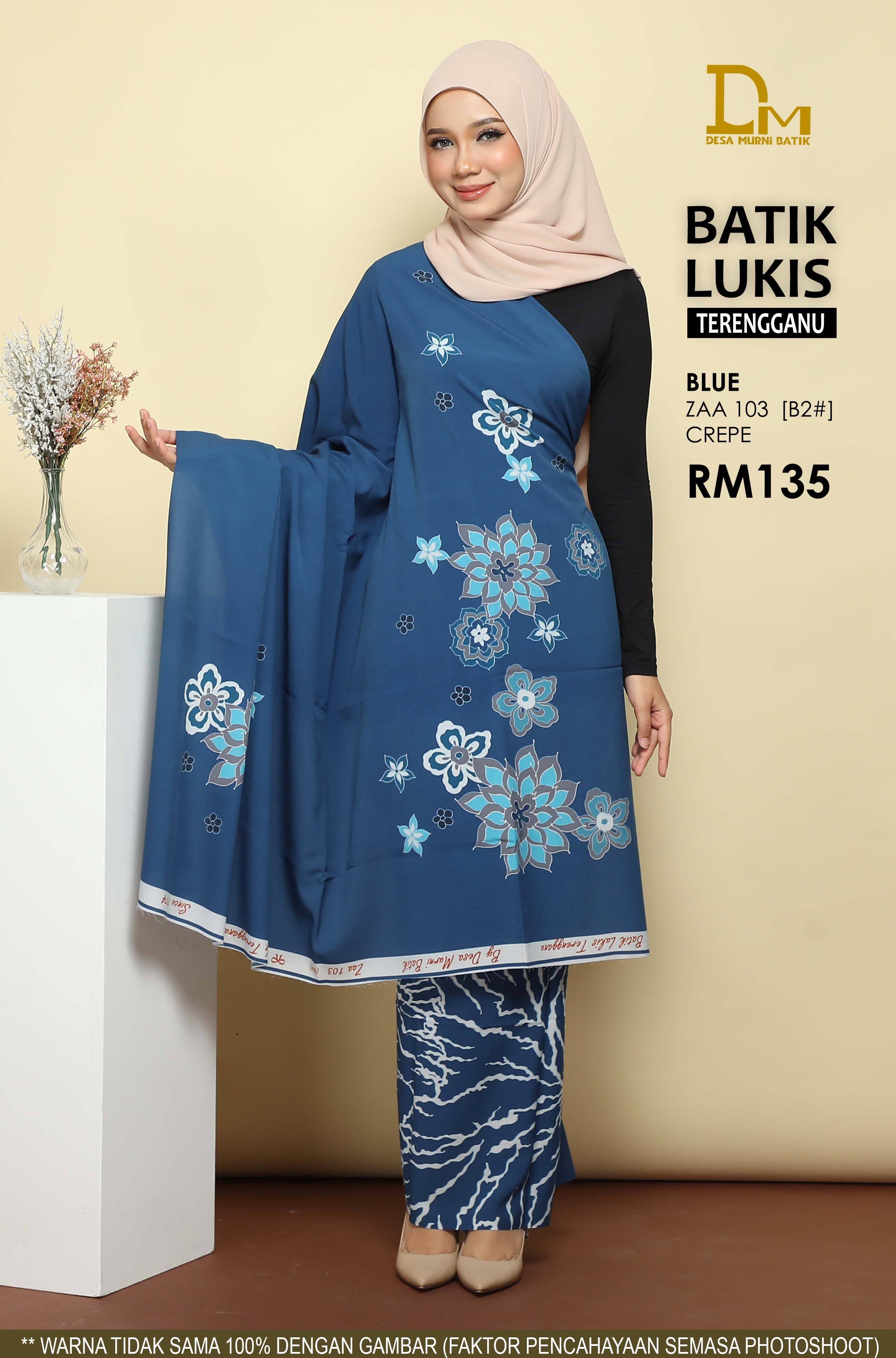 BATIK LUKIS TERENGGANU CREPE ZAA 103