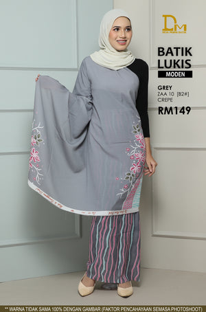 BATIK LUKIS MODEN CREPE ZAA 10